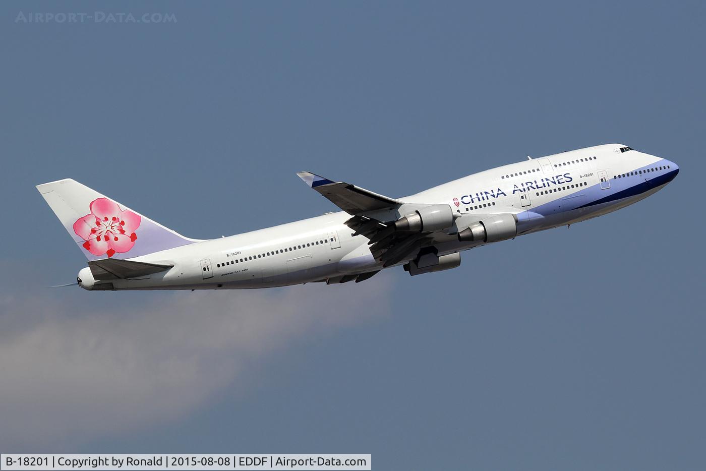 B-18201, 1997 Boeing 747-409 C/N 28709, at fra