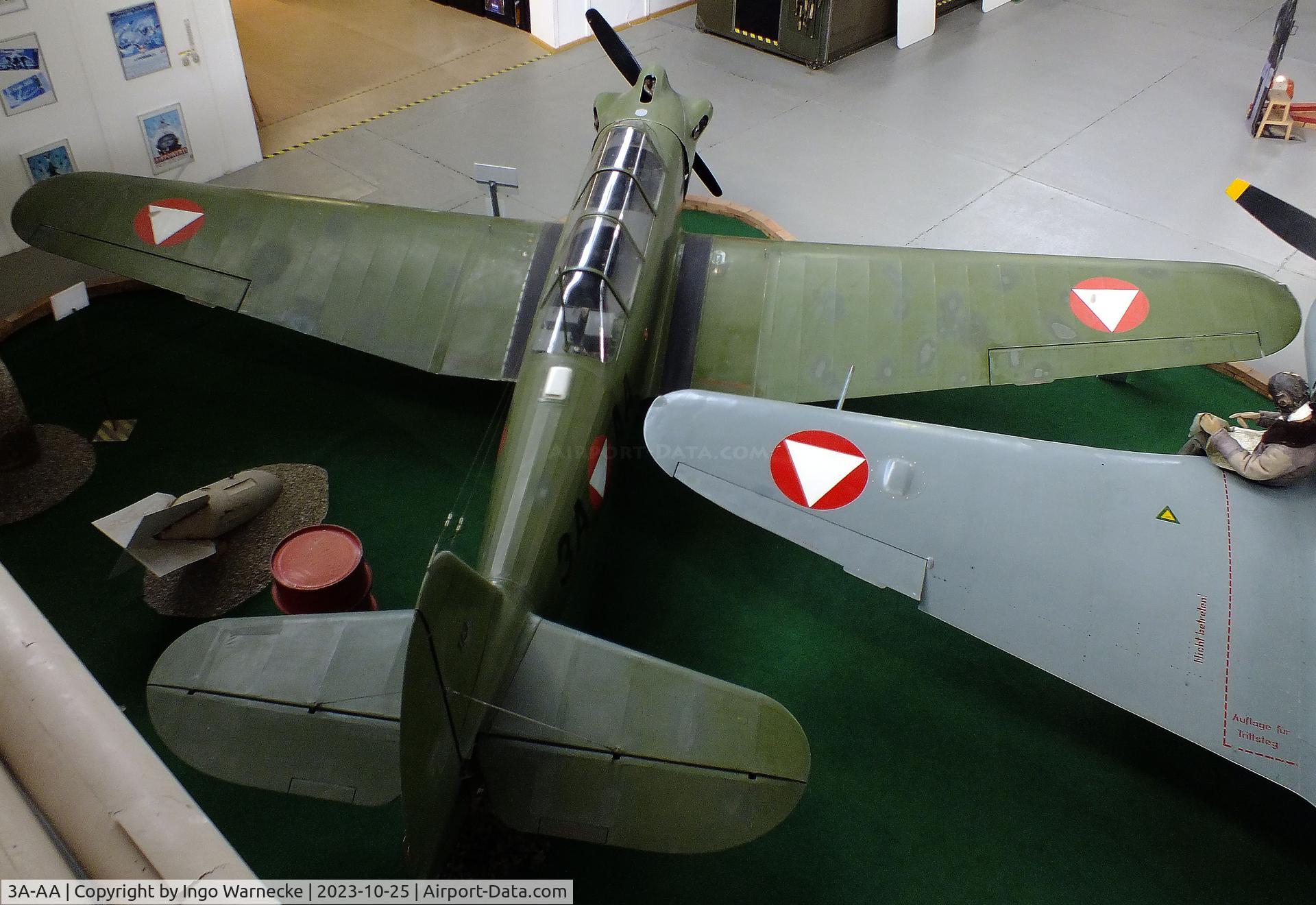 3A-AA, Yakovlev Yak-18 C/N 10113, Yakovlev Yak-18 MAX at the Militärluftfahrt-Museum (Museum of Austrian Military Aviation), Zeltweg