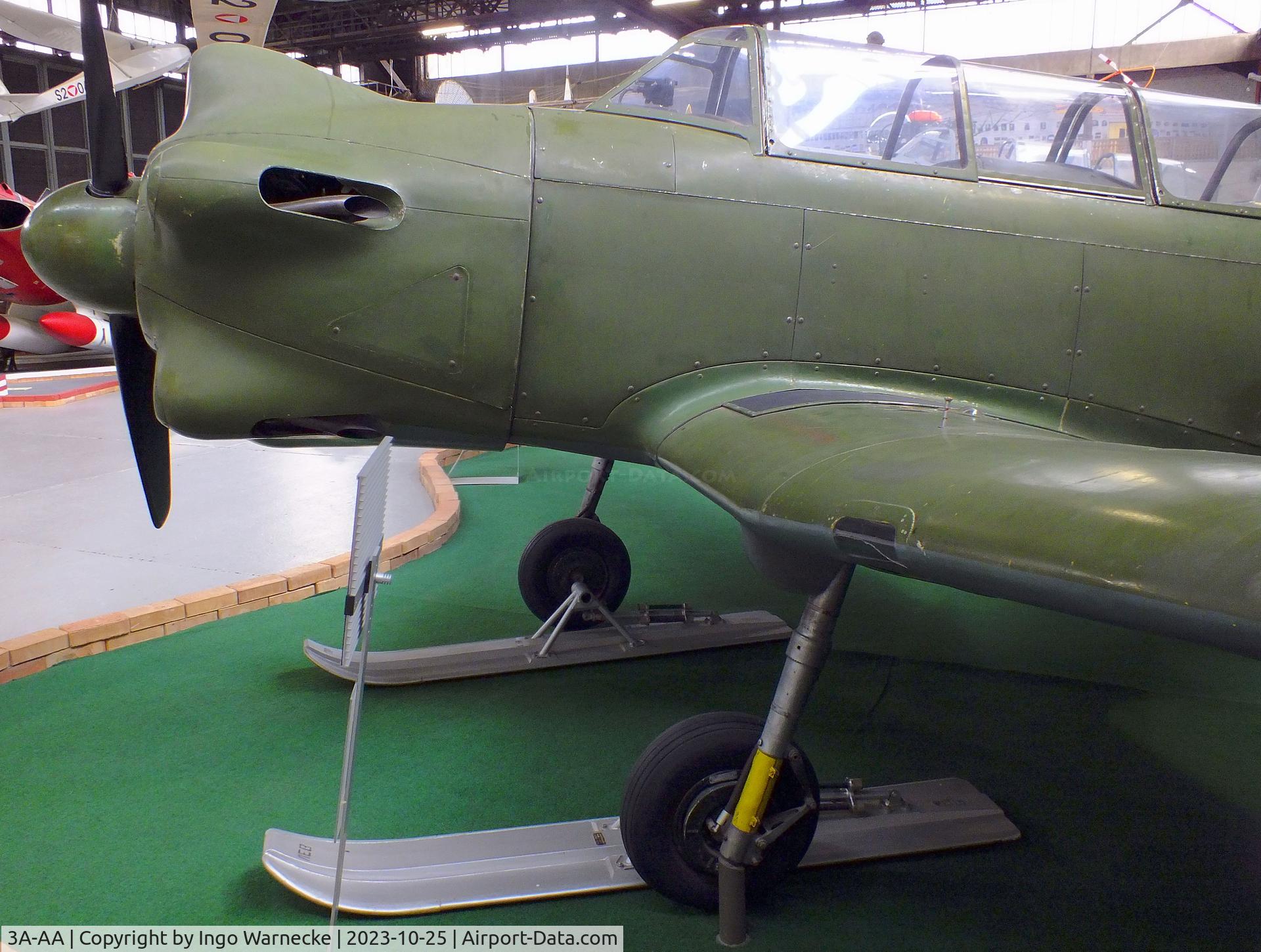 3A-AA, Yakovlev Yak-18 C/N 10113, Yakovlev Yak-18 MAX at the Militärluftfahrt-Museum (Museum of Austrian Military Aviation), Zeltweg