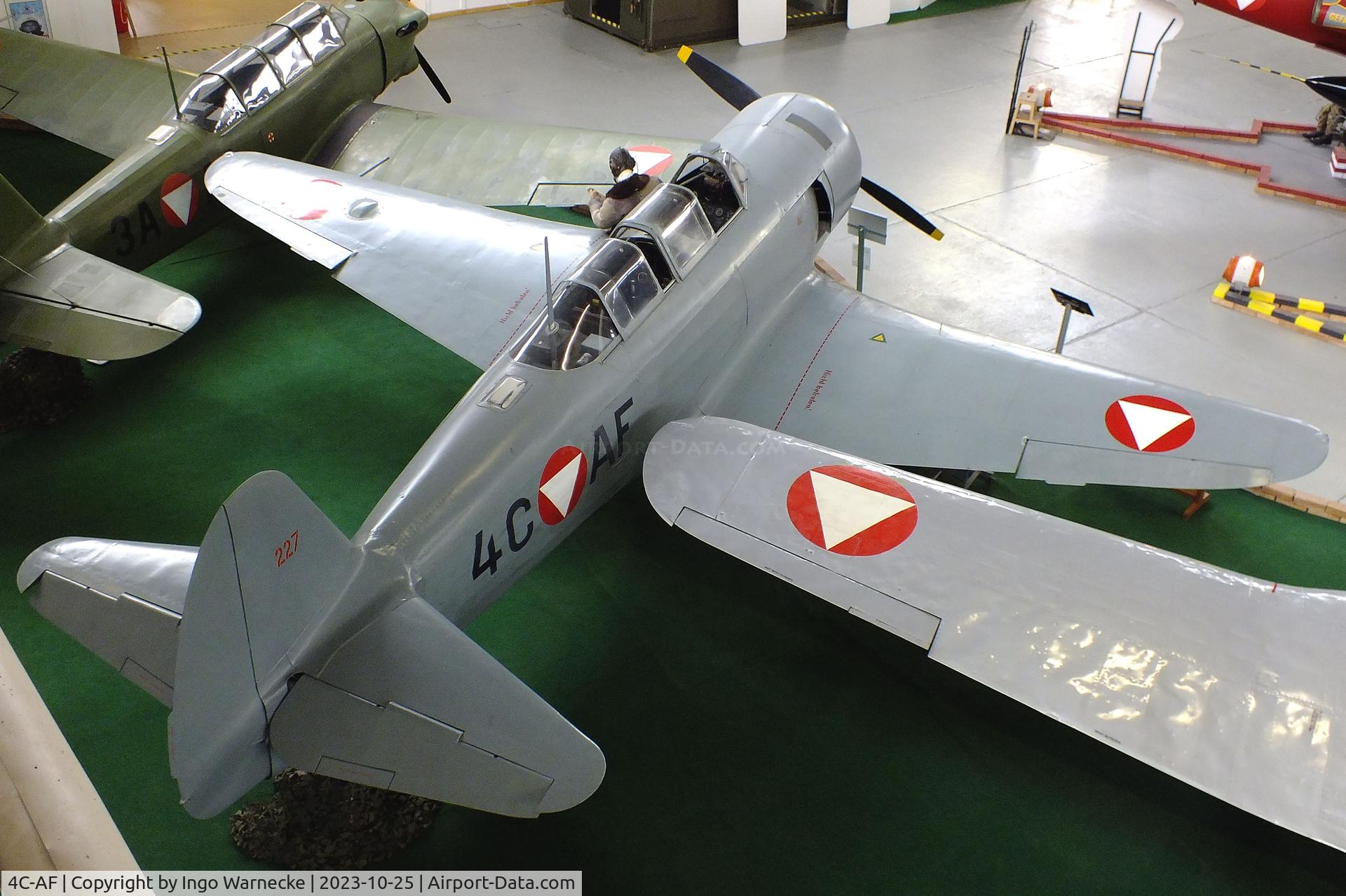4C-AF, 1955 Let C-11 (Yak-11) C/N 171227, Yakovlev Yak-11 (Let C-11) MOOSE at the Militärluftfahrt-Museum (Museum of Austrian Military Aviation), Zeltweg