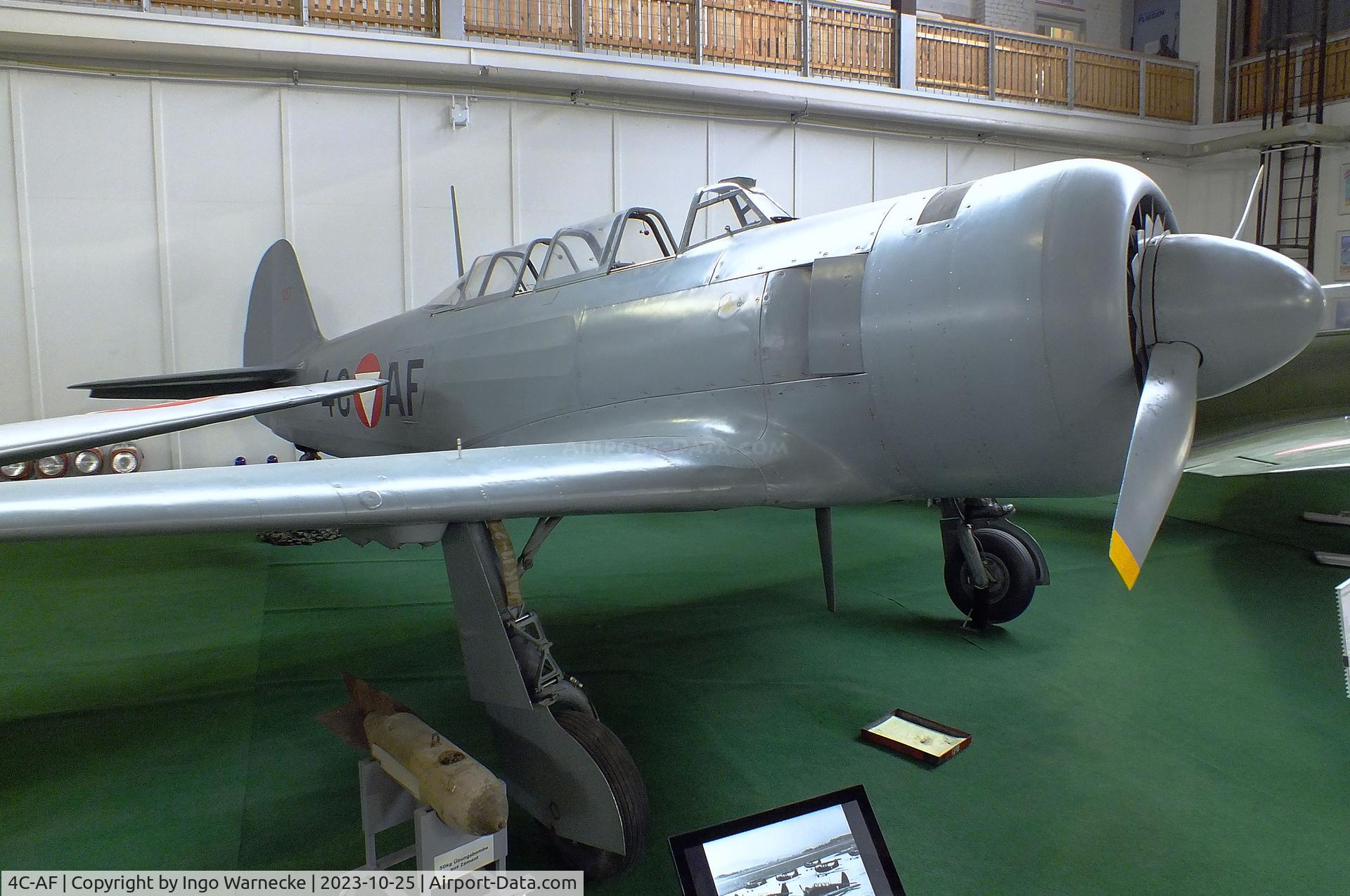 4C-AF, 1955 Let C-11 (Yak-11) C/N 171227, Yakovlev Yak-11 (Let C-11) MOOSE at the Militärluftfahrt-Museum (Museum of Austrian Military Aviation), Zeltweg
