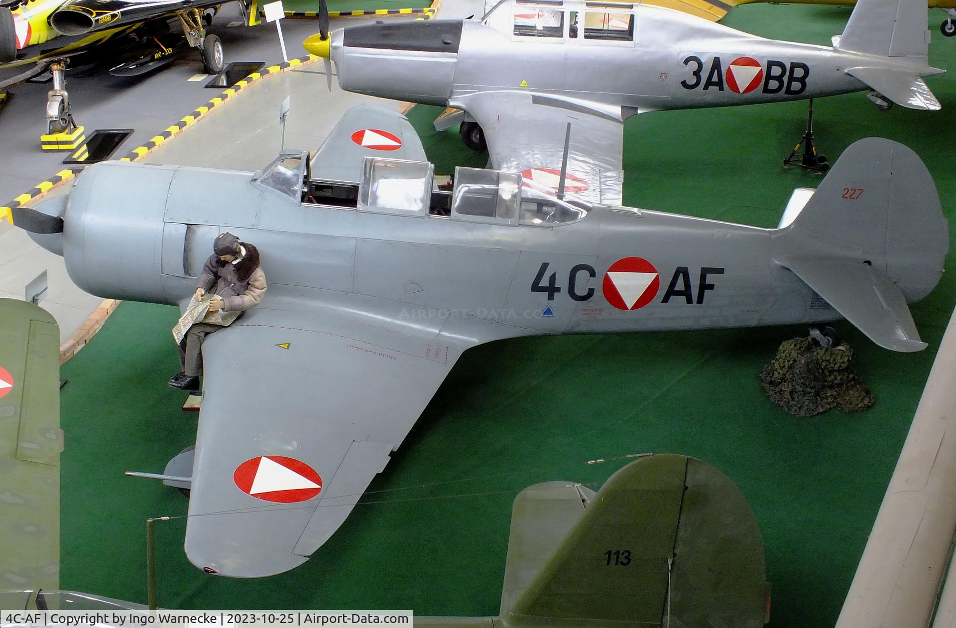 4C-AF, 1955 Let C-11 (Yak-11) C/N 171227, Yakovlev Yak-11 (Let C-11) MOOSE at the Militärluftfahrt-Museum (Museum of Austrian Military Aviation), Zeltweg