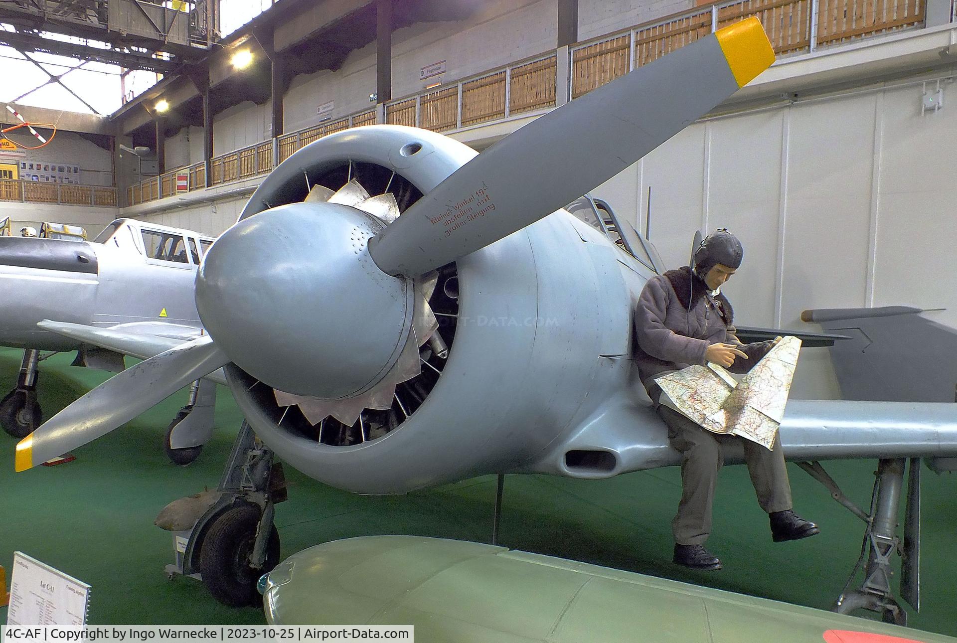 4C-AF, 1955 Let C-11 (Yak-11) C/N 171227, Yakovlev Yak-11 (Let C-11) MOOSE at the Militärluftfahrt-Museum (Museum of Austrian Military Aviation), Zeltweg