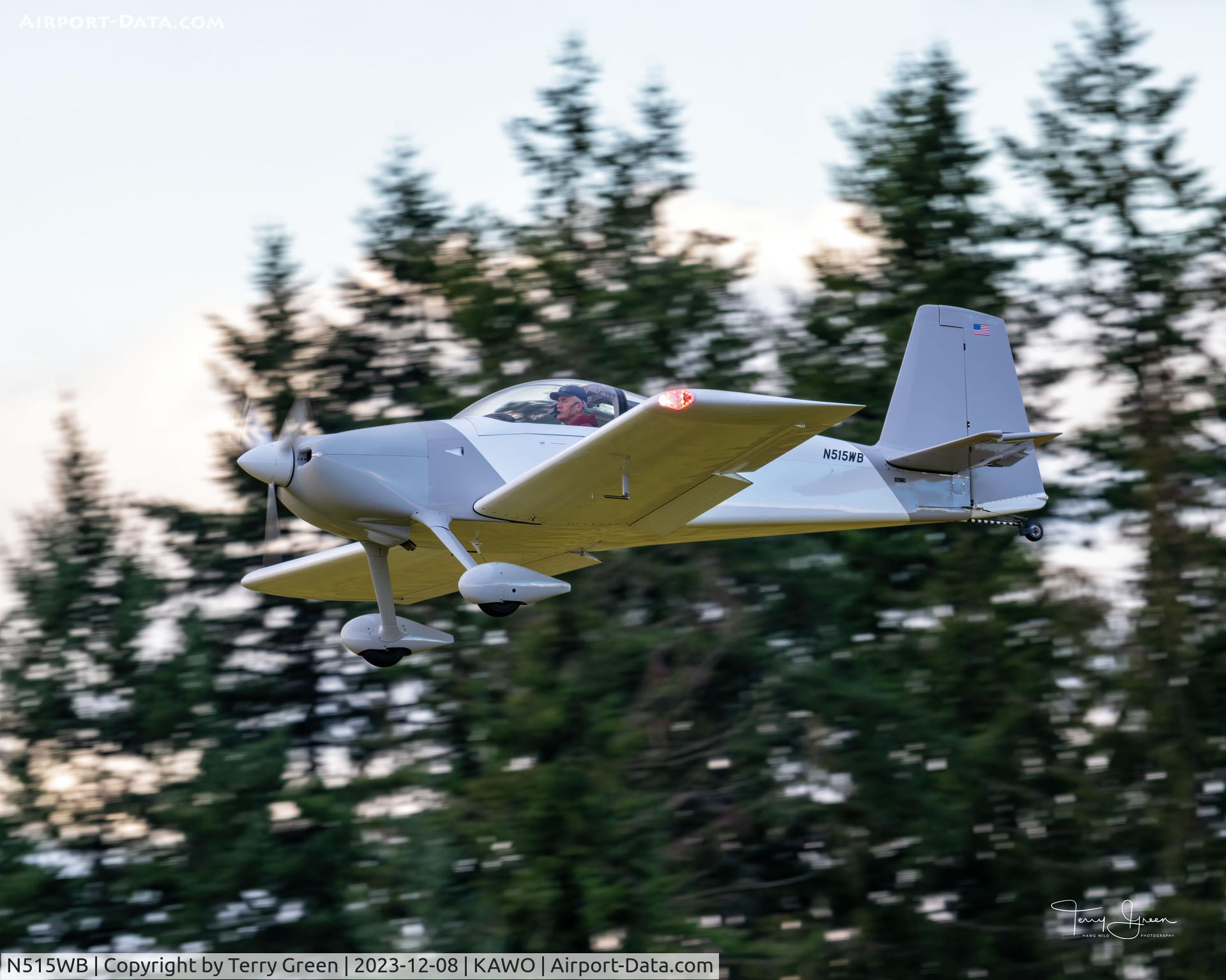 N515WB, 2021 VANS AIRCRAFT VANS RV-7 C/N 74803, KAWO