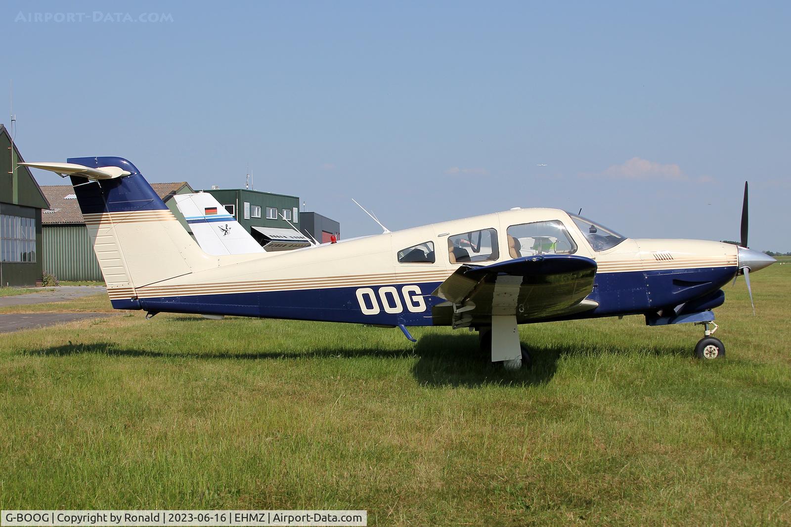 G-BOOG, 1983 Piper PA-28RT-201T Turbo Arrow IV C/N 28R-8331036, at ehmz