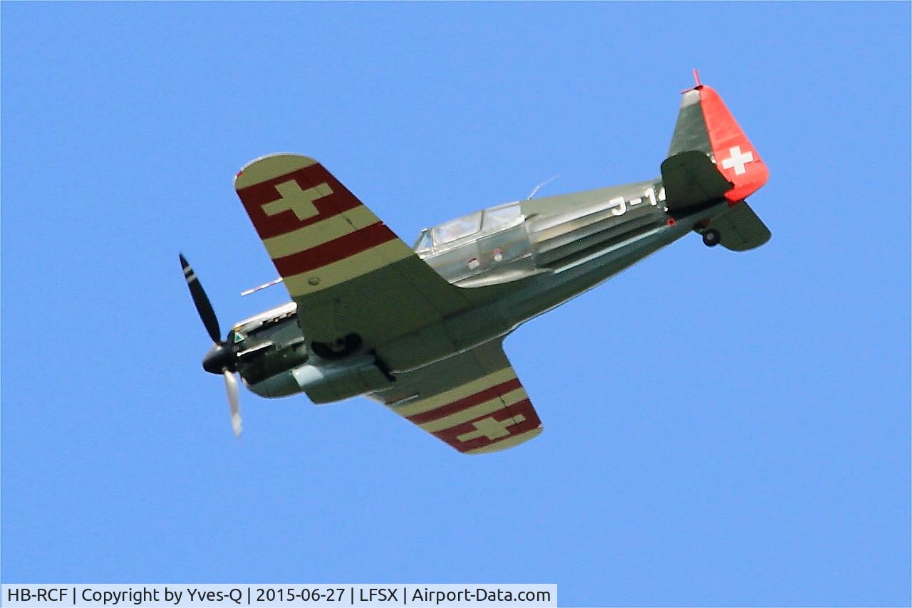HB-RCF, 1942 Morane-Saulnier D-3801 (MS-412) C/N 194, Morane-Saulnier D-3801, On display, Luxeuil-Saint Sauveur Air Base 116 (LFSX)