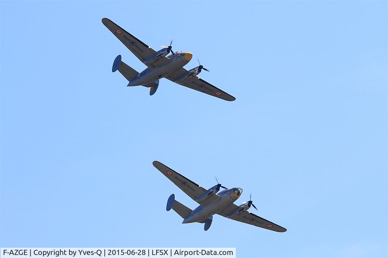 F-AZGE, 1951 Dassault MD-312 Flamant C/N 158, Dassault MD-312 Flamant, On display, Luxeuil-St Sauveur Air Base 116(LFSX)
