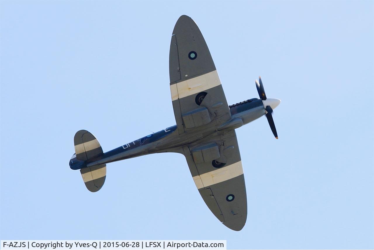 F-AZJS, 1944 Supermarine 389 Spitfire PR.XIX C/N 6S/585110, Supermarine 389 Spitfire PR.XIX, On display, Luxeuil-St Sauveur Air Base 116 (LFSX)