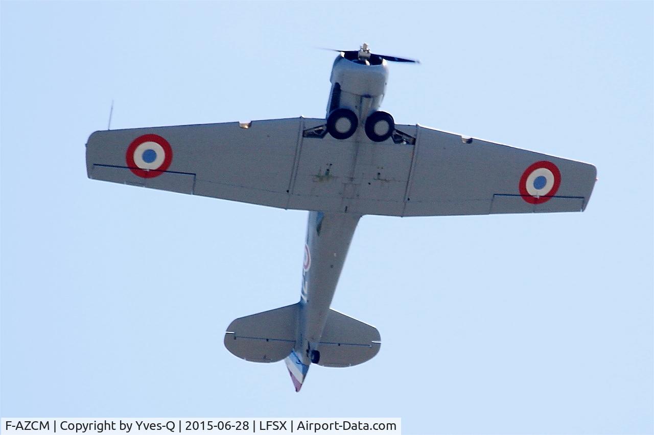 F-AZCM, 1951 North American T-6G Texan C/N 182-179, North American T-6G Texan, On display, Luxeuil-Saint Sauveur Air Base 116 (LFSX)