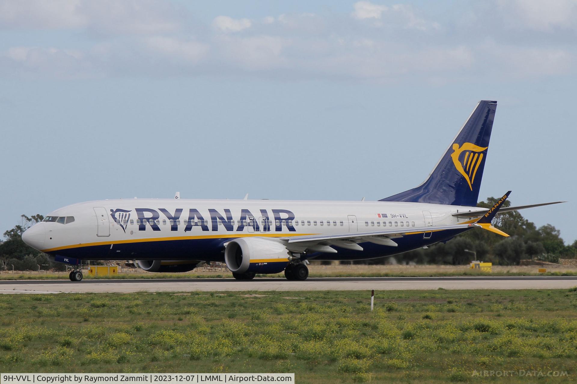 9H-VVL, Boeing 737-8-200 MAX C/N 62364, B737-8 MAX 9H-VVL Malta Air