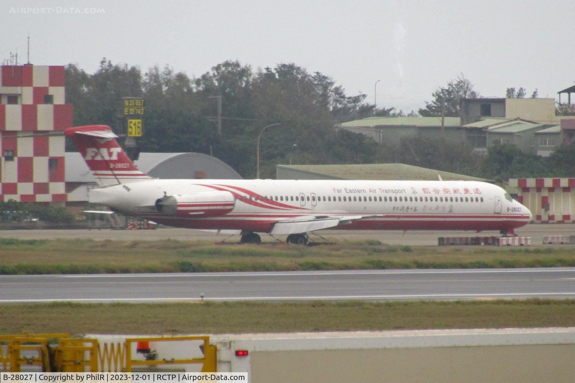 B-28027, 1998 McDonnell Douglas MD-83 C/N 53603, B-28027 1998 McDonnell Douglas MD-83 FAT Far Eastern Air Transport Taipei