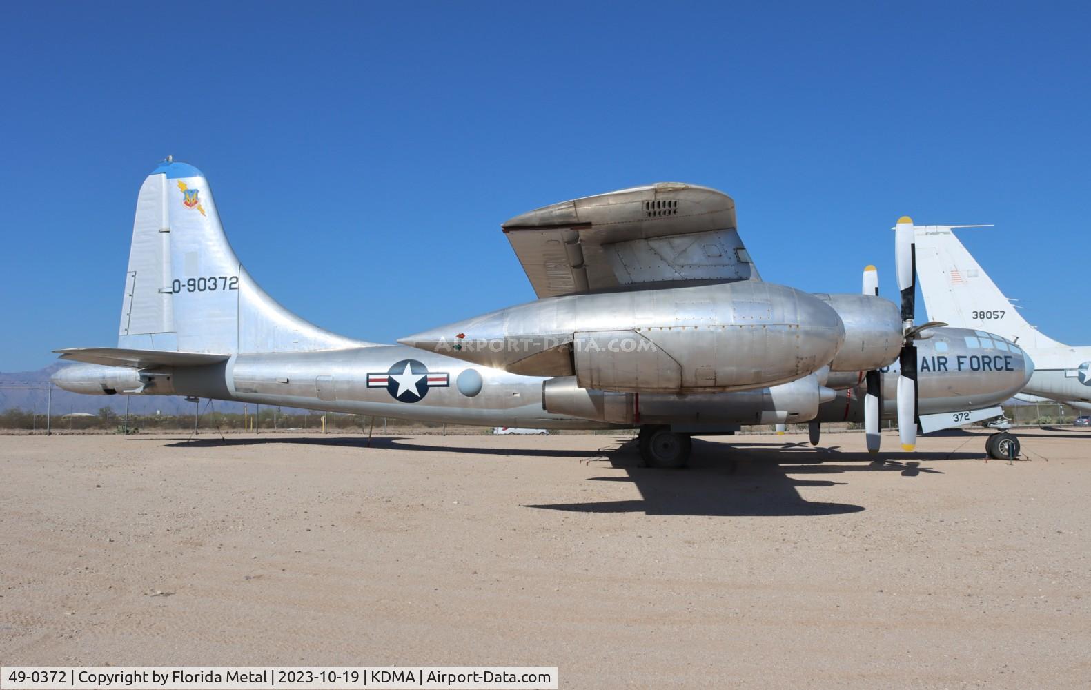 49-0372, 1949 Boeing KB-50J Superfortress C/N 16148, B-50 zx