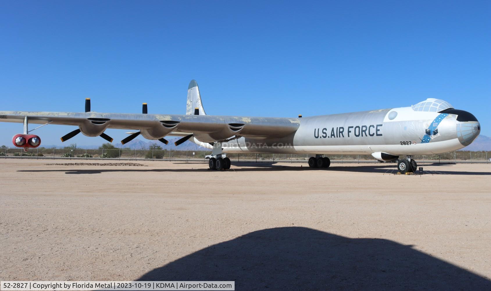52-2827, 1952 Convair B-36J-10-CF Peacemaker C/N 383, B-36 zx