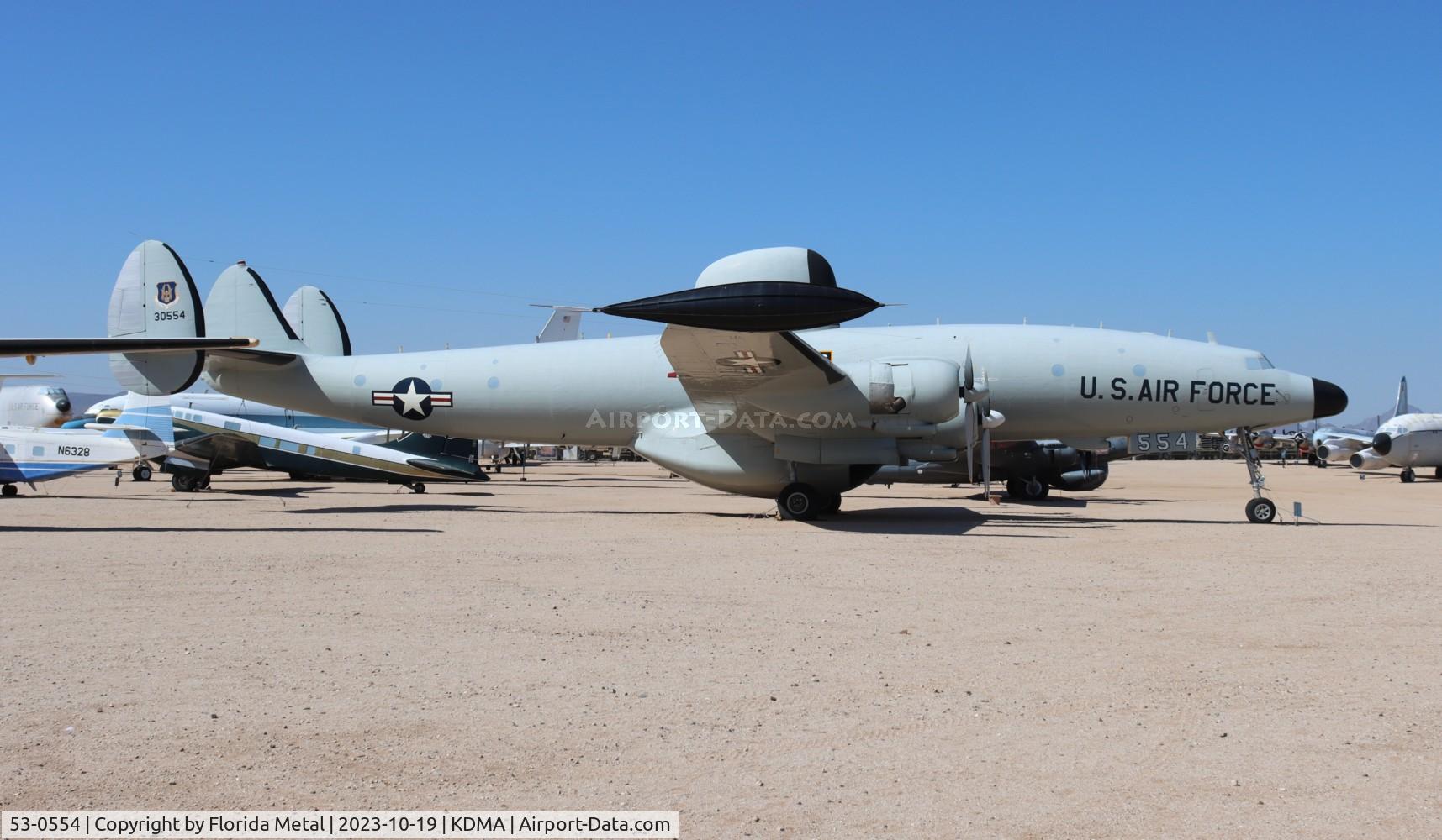 53-0554, 1953 Lockheed EC-121T Warning Star C/N 1049A-4369, EC-121 zx