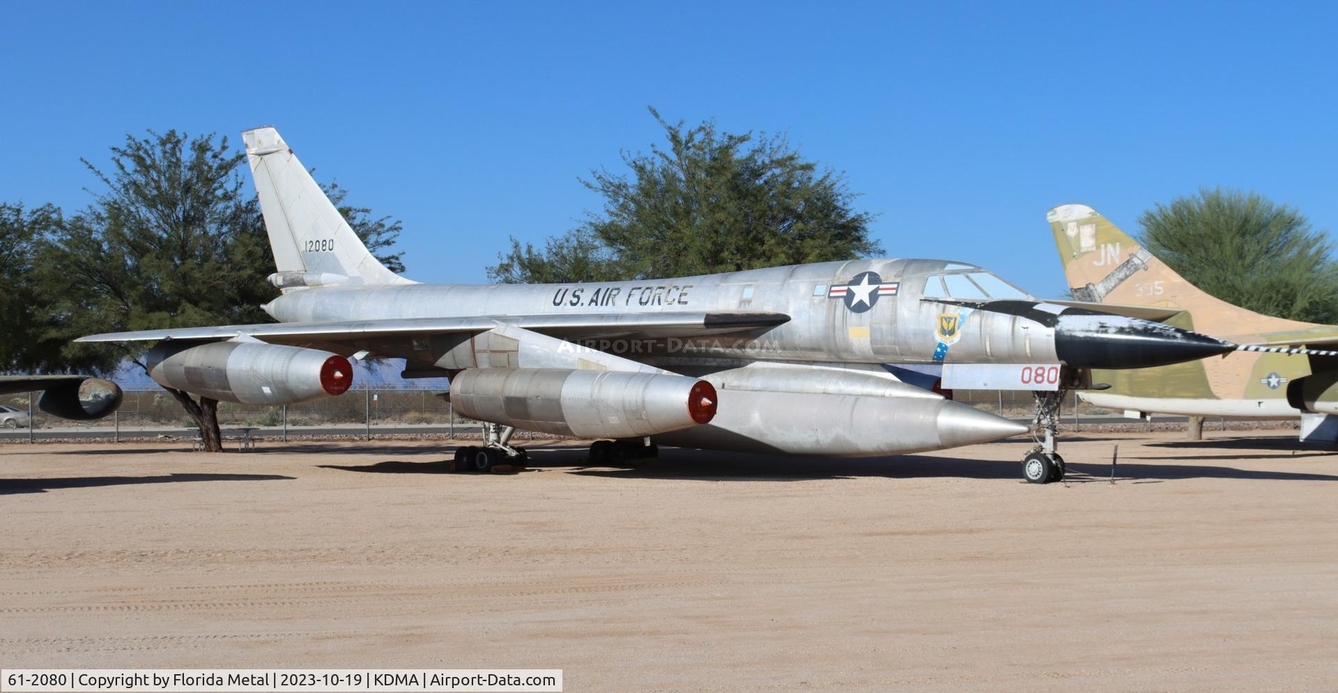 61-2080, 1961 Convair B-58A Hustler C/N 116, B-58 zx
