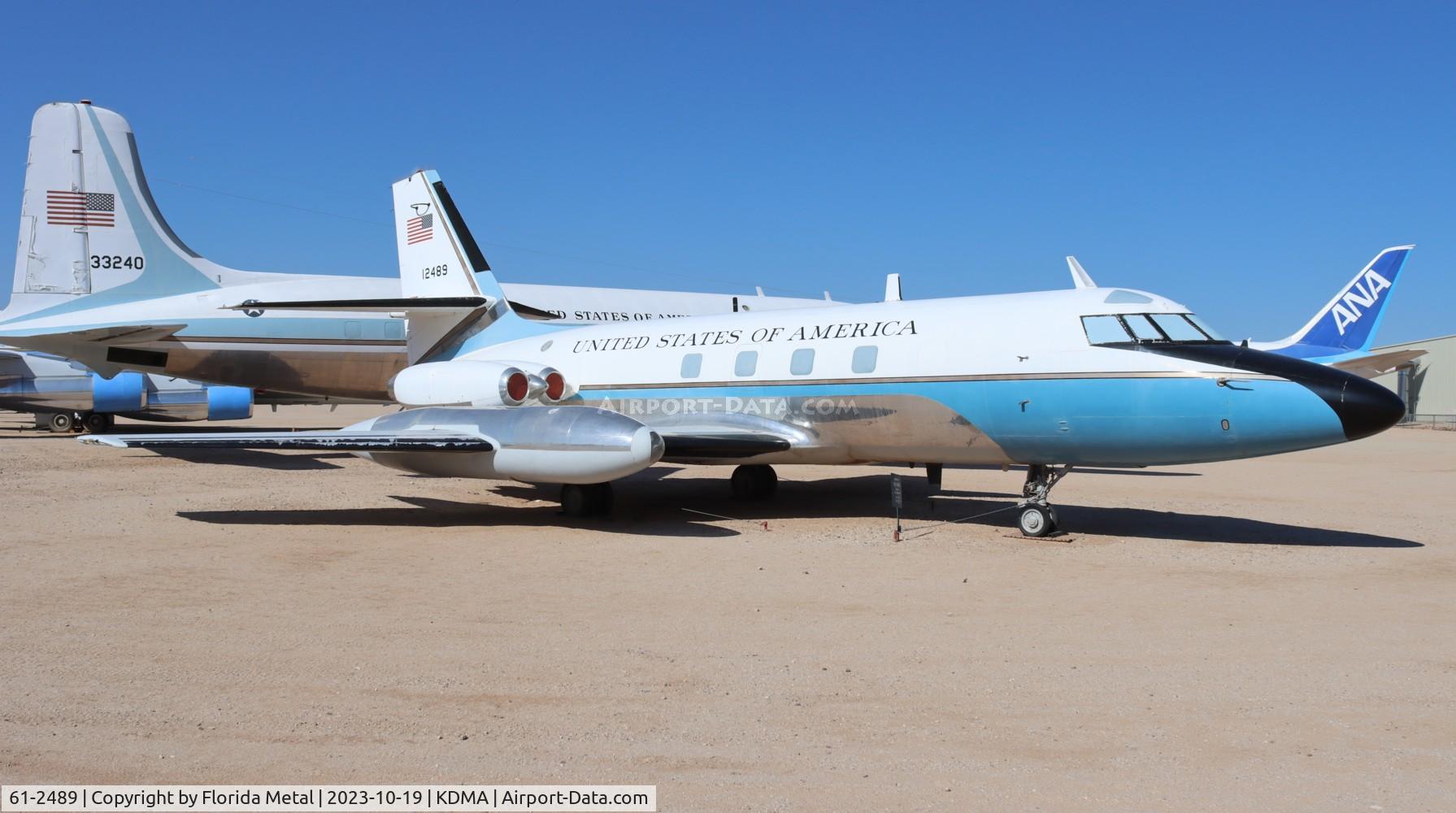 61-2489, 1961 Lockheed VC-140B-LM Jetstar C/N 1329-5022, VC-140 zx