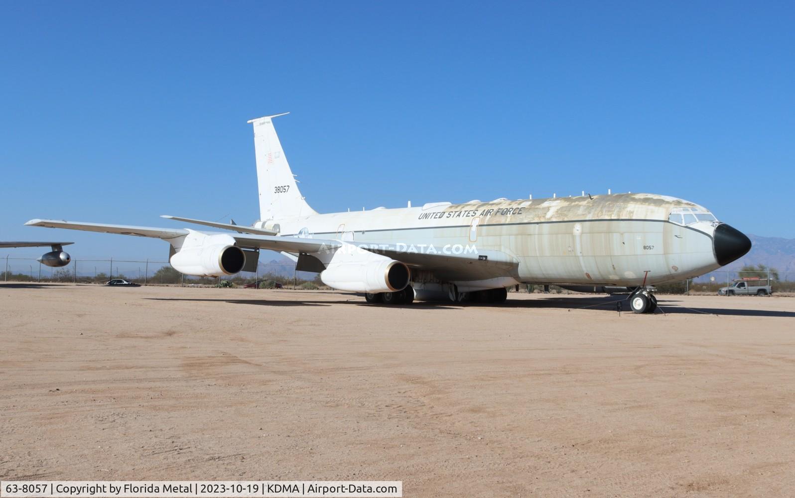63-8057, Boeing EC-135J Stratotanker C/N 18705, USAF EC-135 zx