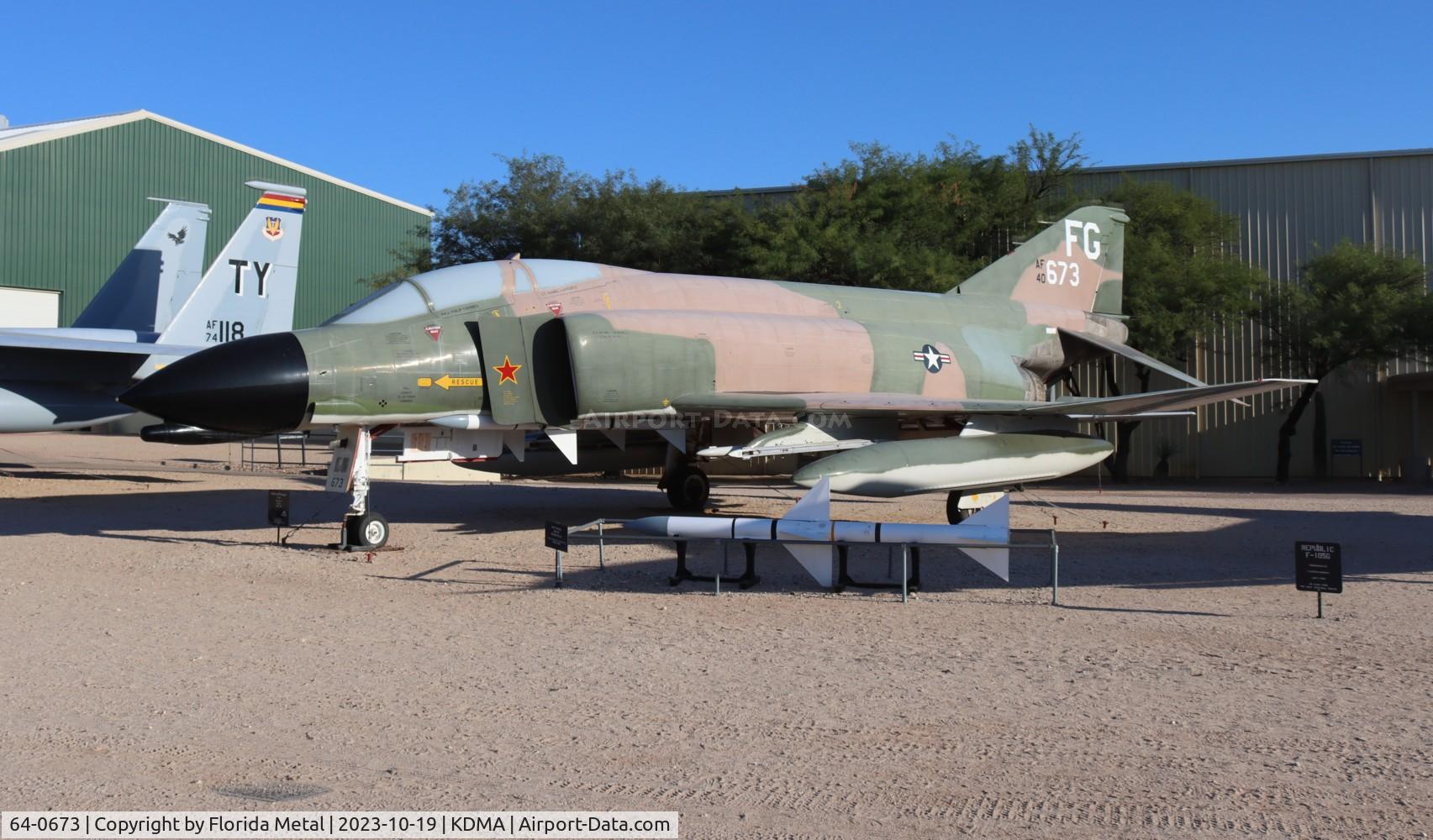 64-0673, 1964 McDonnell F-4C-22-MC Phantom II C/N 898, USAF F-4 zx