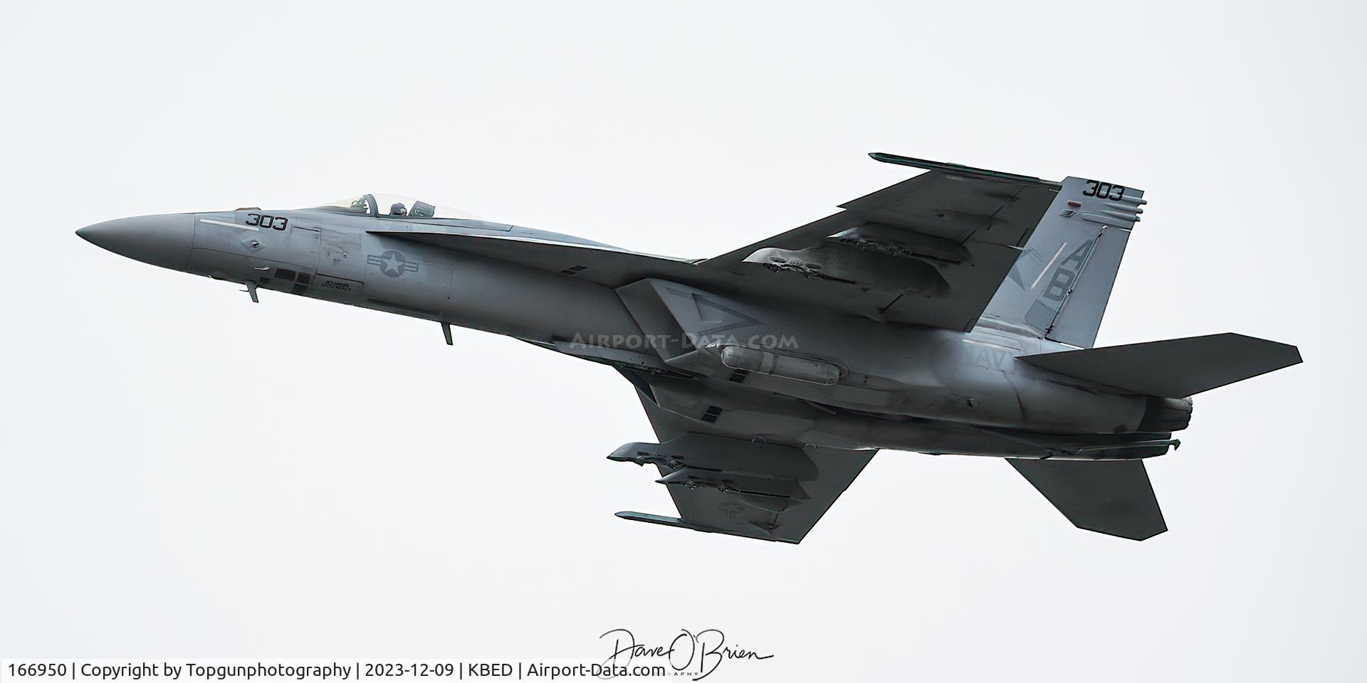 166950, Boeing F/A-18E Super Hornet C/N E192, RIPPER14 closing out the 4 ship departing for the Navy flyover.