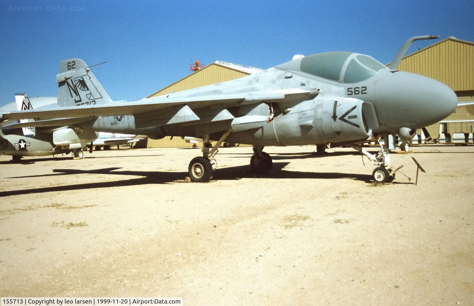 155713, Grumman A-6E Intruder C/N I-439, Pima Air Museum 20.11.199
