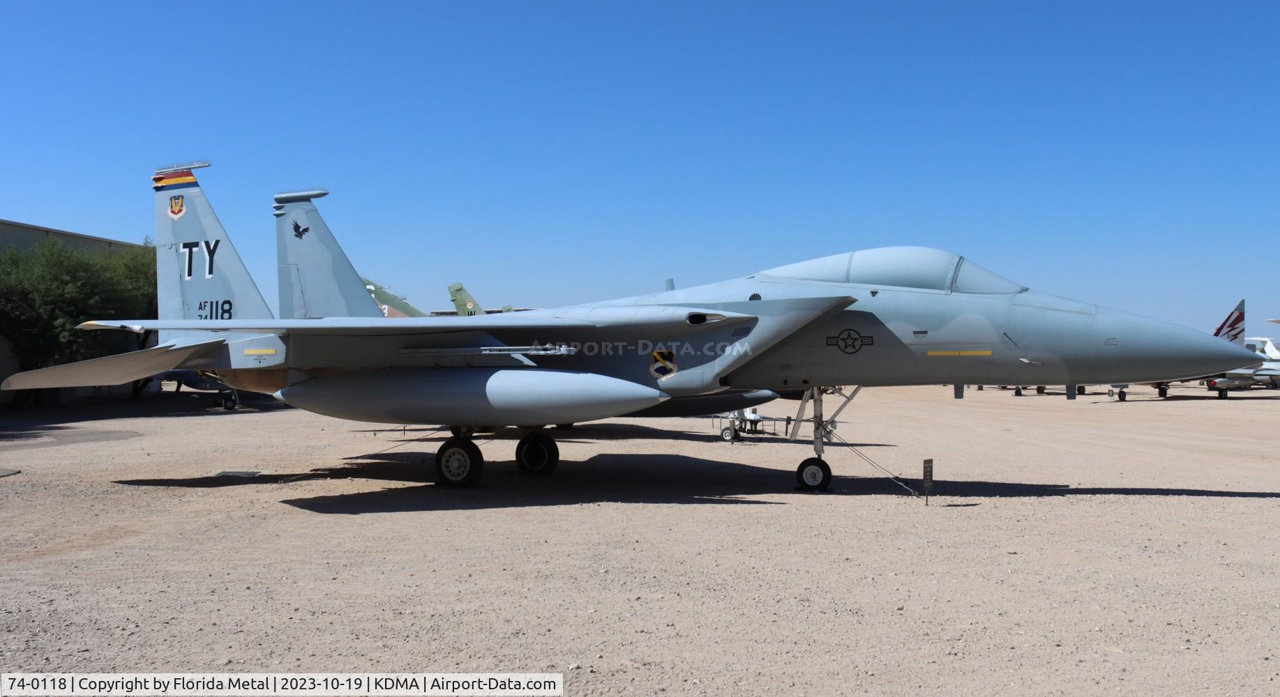 74-0118, 1974 McDonnell Douglas F-15A Eagle C/N 0094/A070, F-15 zx
