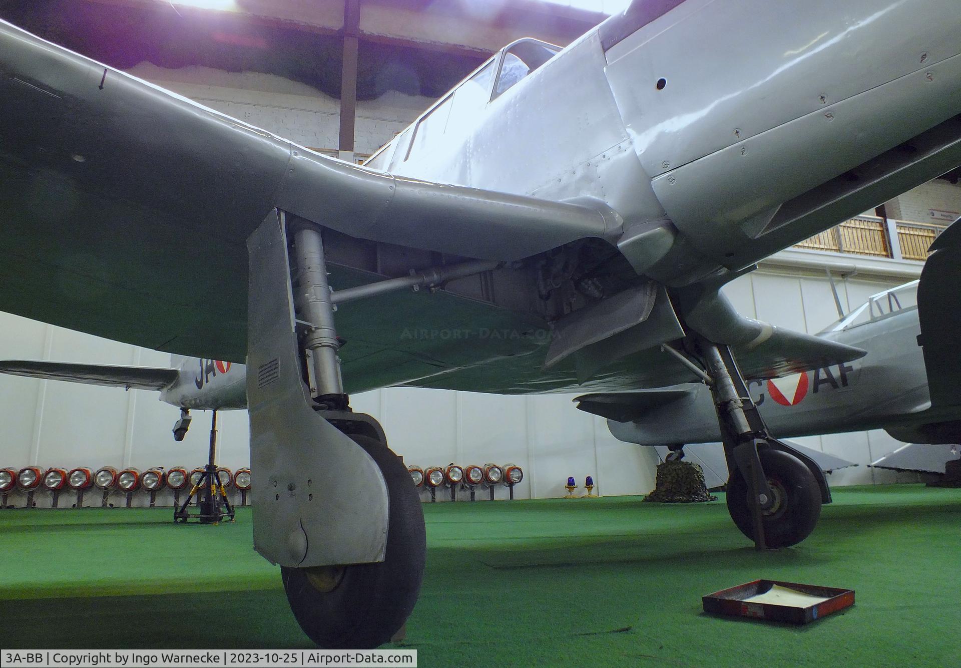 3A-BB, Fiat G.46-4B C/N 157, FIAT G.46-4B at the Militärluftfahrt-Museum (Museum of Austrian Military Aviation), Zeltweg