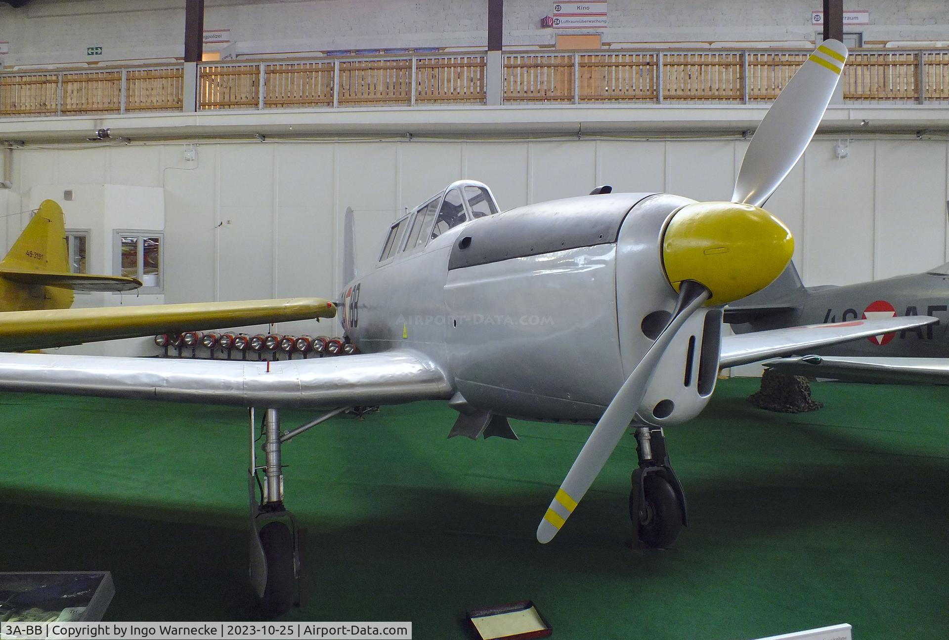 3A-BB, Fiat G.46-4B C/N 157, FIAT G.46-4B at the Militärluftfahrt-Museum (Museum of Austrian Military Aviation), Zeltweg