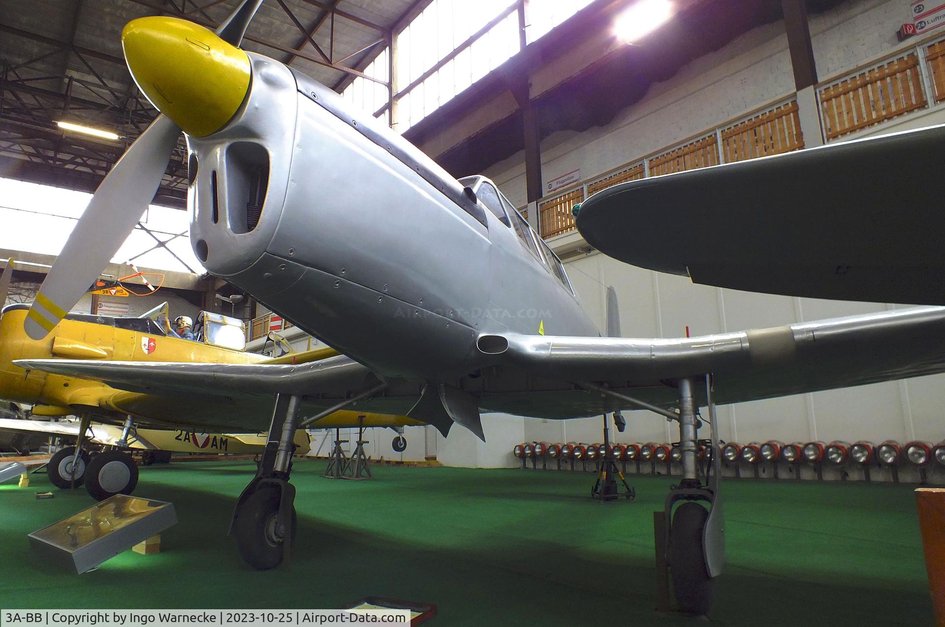 3A-BB, Fiat G.46-4B C/N 157, FIAT G.46-4B at the Militärluftfahrt-Museum (Museum of Austrian Military Aviation), Zeltweg