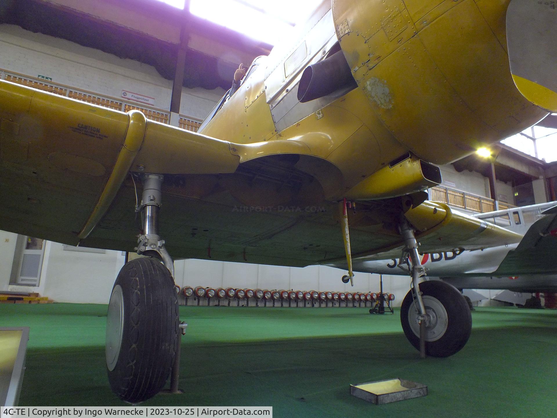 4C-TE, 1949 North American LT-6G Texan C/N 168-295, North American LT-6G Texan at the Militärluftfahrt-Museum (Museum of Austrian Military Aviation), Zeltweg