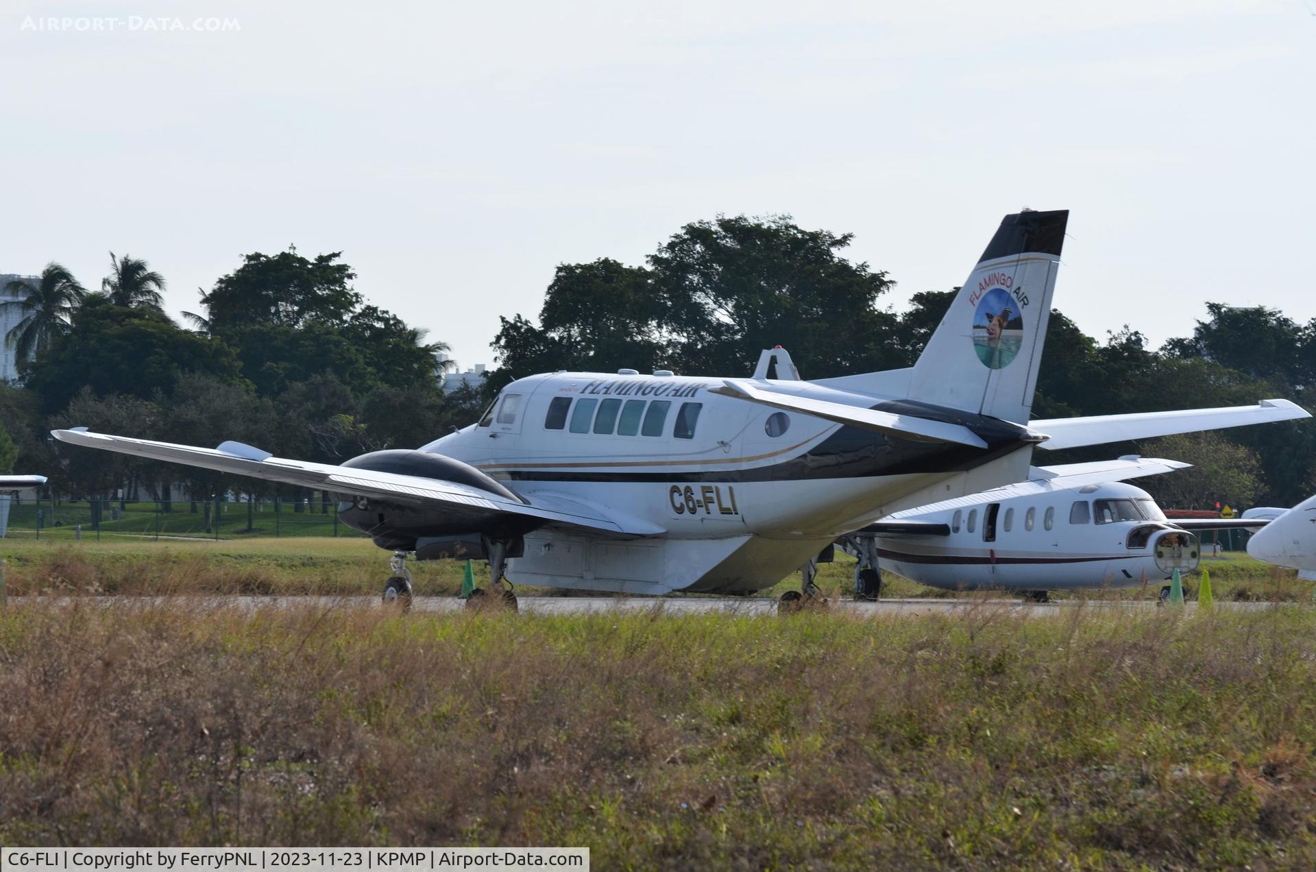 C6-FLI, 1989 Beechcraft C99 Airliner C/N U-165, Flamingo Air Be99 parked in PPM