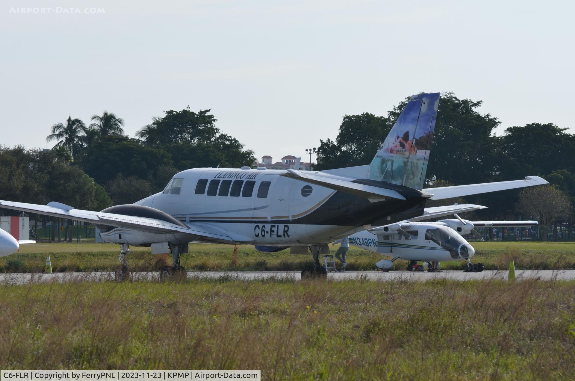 C6-FLR, 1975 Beech B99 Airliner C/N U-149, Flamingo Air Be99 stored in PPM