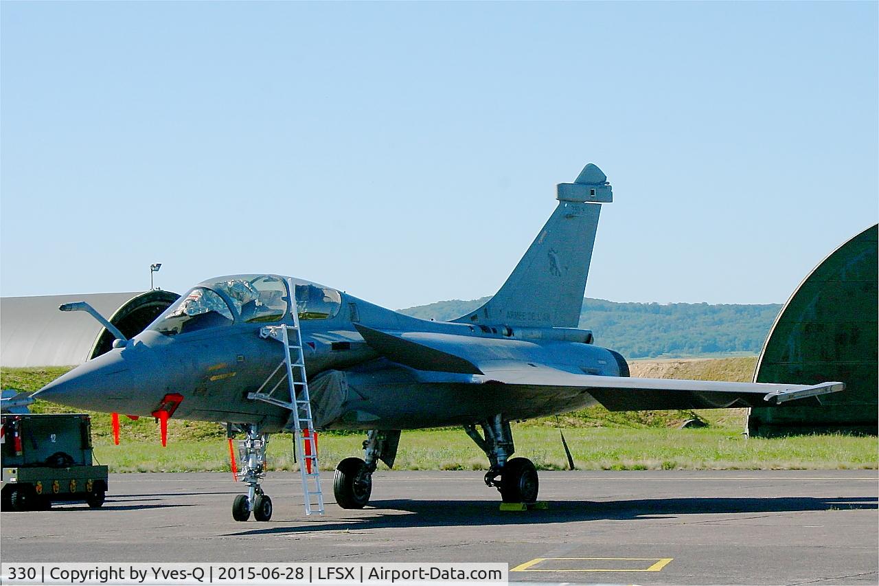 330, 2008 Dassault Rafale B C/N 330, Dassault Rafale B (113-IE), Flight line, Luxeuil-St Sauveur Air Base 116 (LFSX)