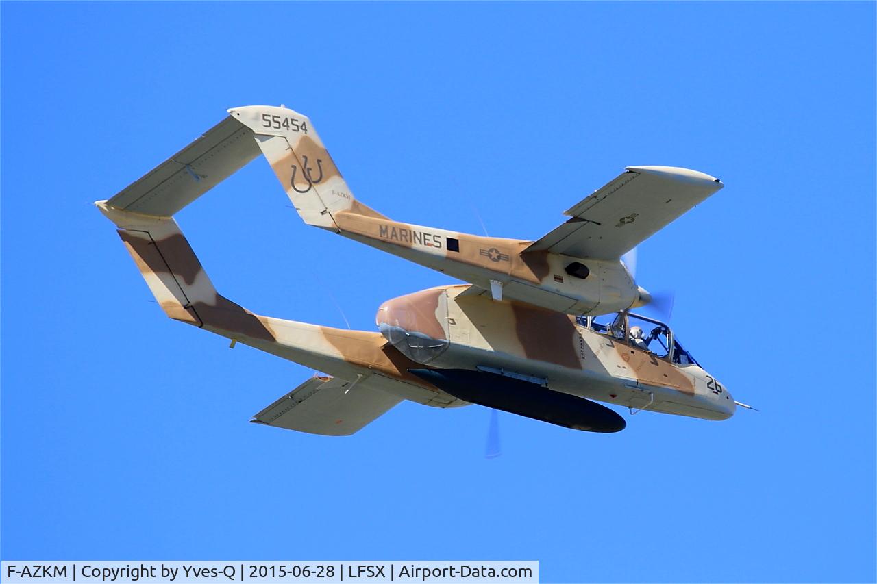 F-AZKM, 1971 North American OV-10B Bronco C/N 338-9 (305-65), North American OV-10B Bronco, On display, Luxeuil-St Sauveur Air Base 116 (LFSX)