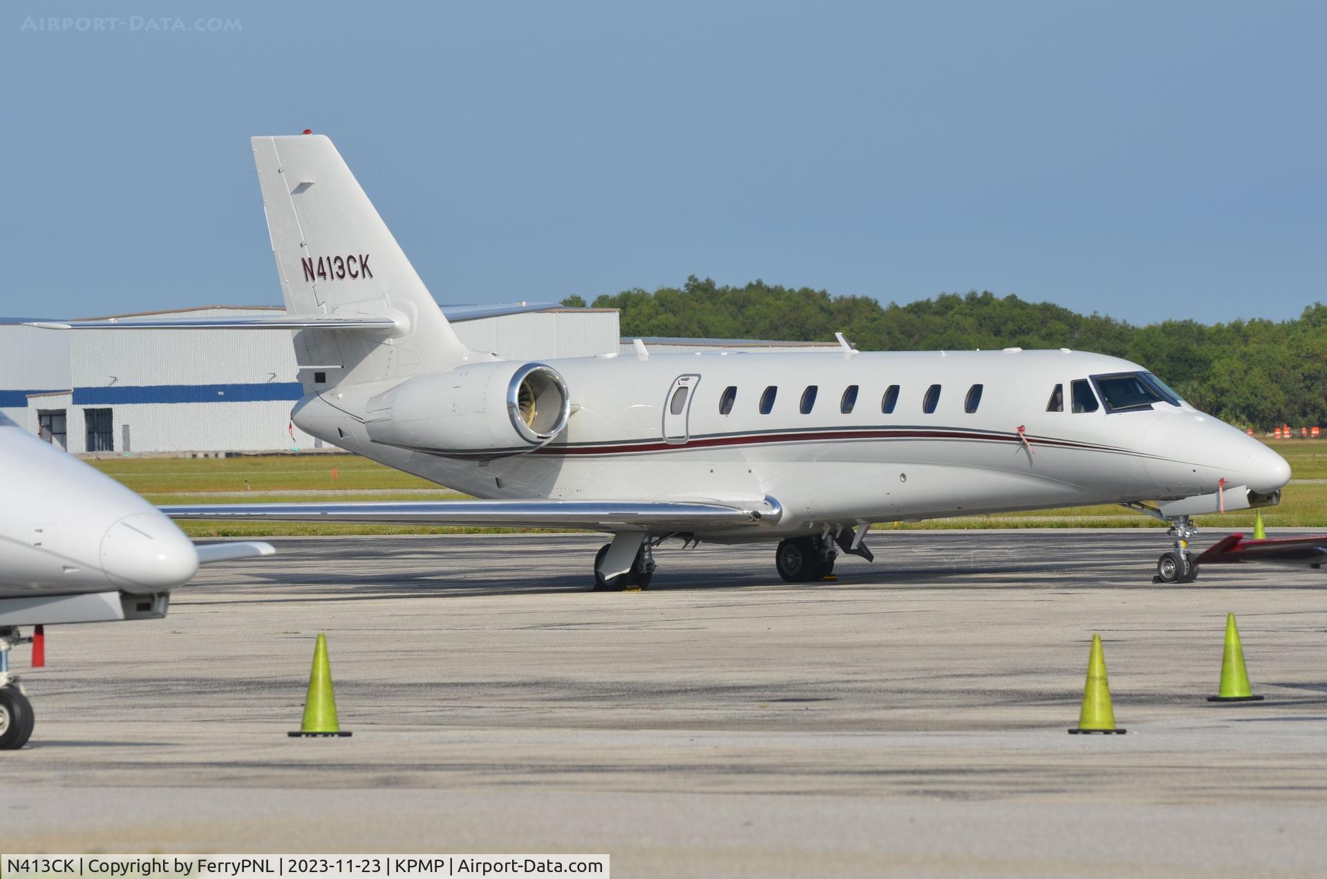 N413CK, 2006 Cessna 680 Citation Sovereign C/N 680-0064, Ampro Ce680