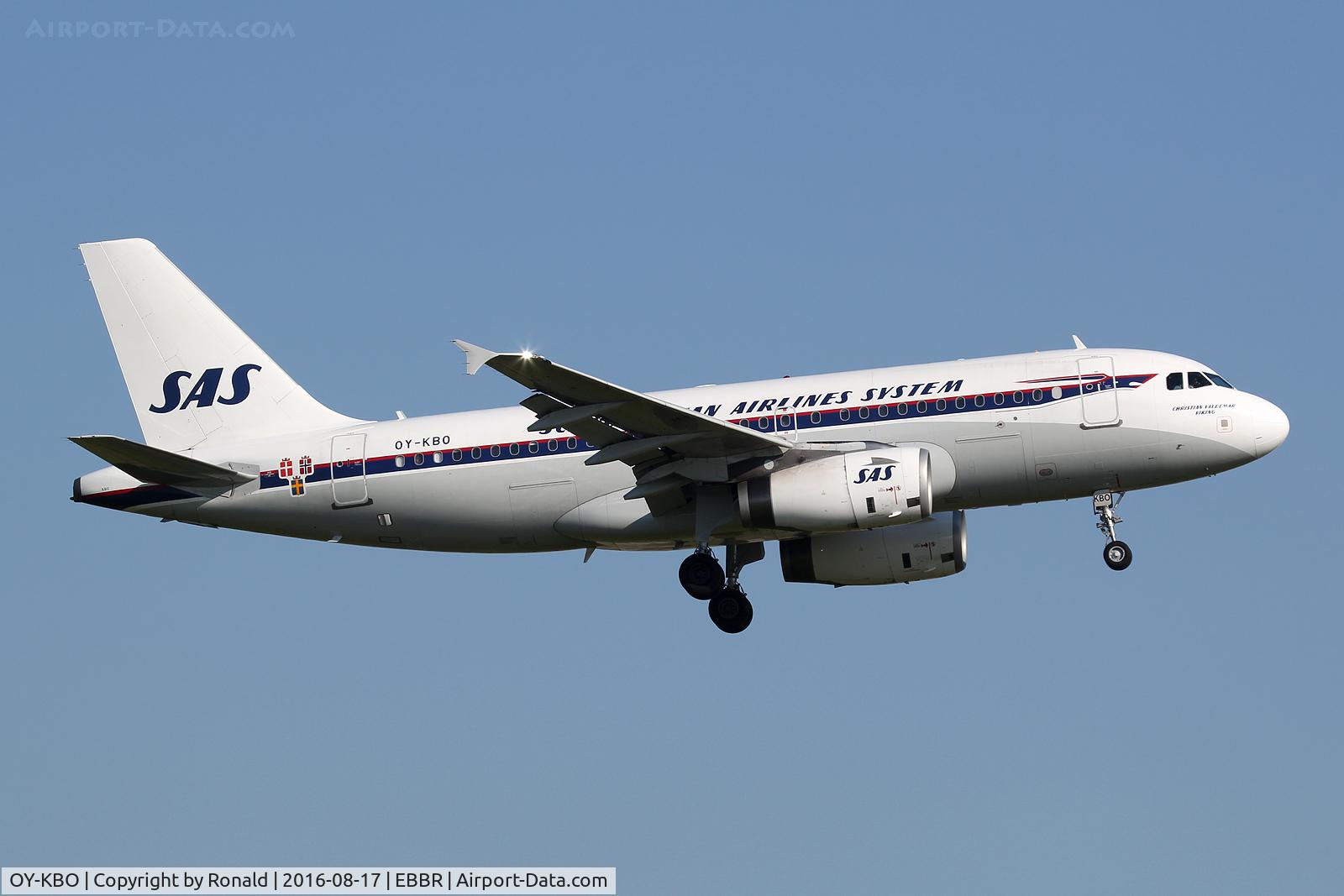 OY-KBO, 2006 Airbus A319-131 C/N 2850, at bru