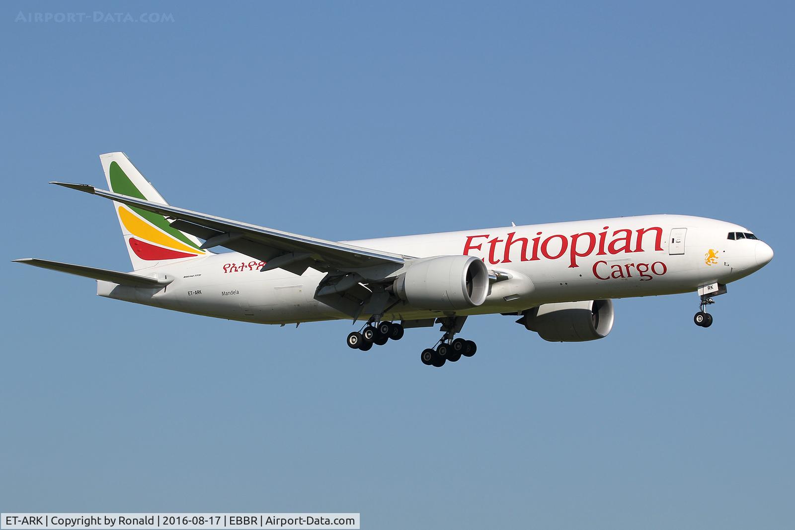 ET-ARK, 2015 Boeing 777-F60 C/N 42034, at bru
