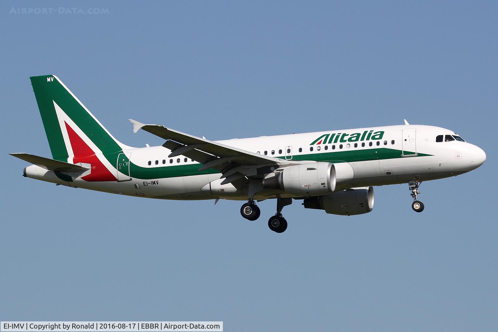 EI-IMV, 2012 Airbus A319-111 C/N 5294, at bru