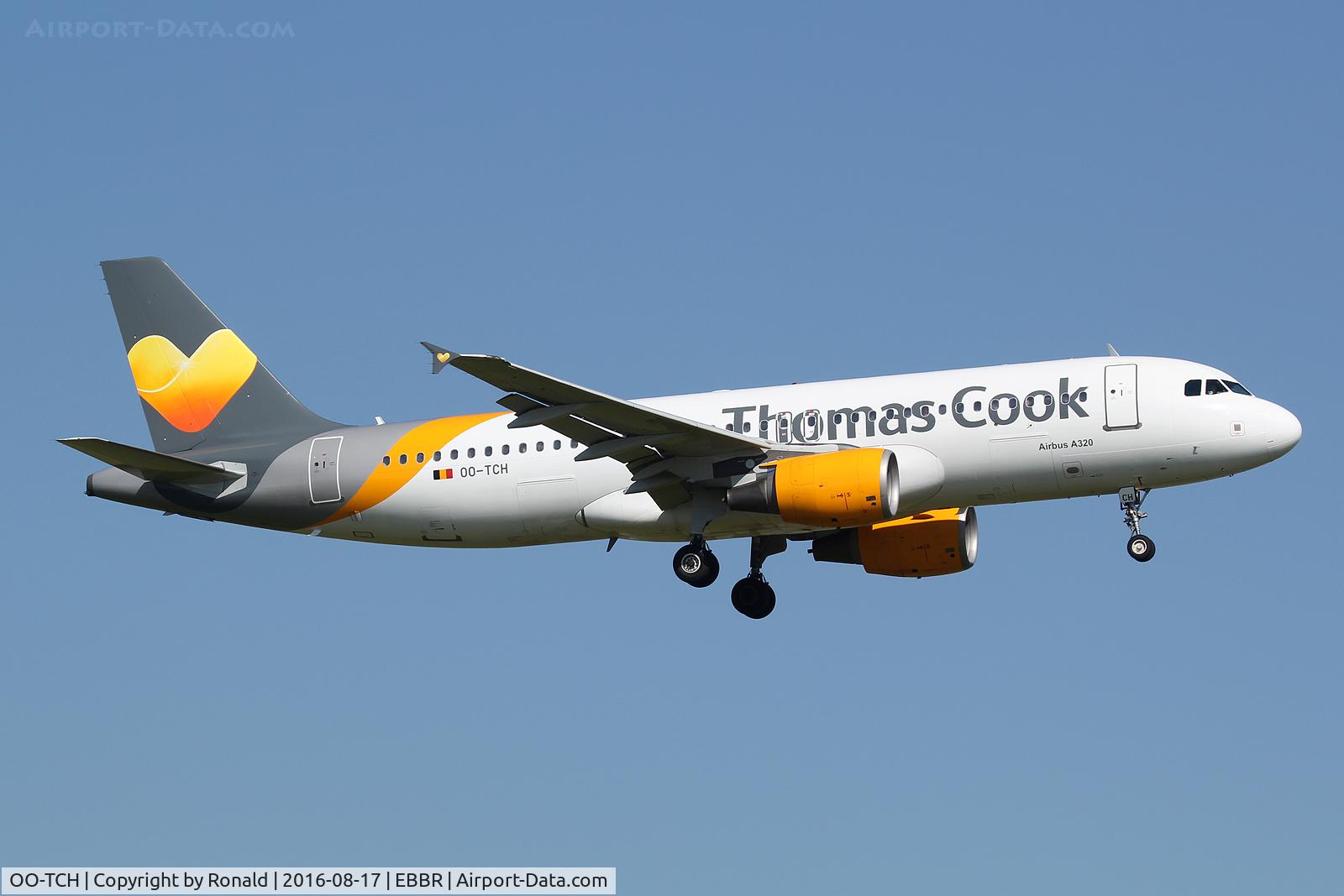 OO-TCH, 2003 Airbus A320-214 C/N 1929, at bru