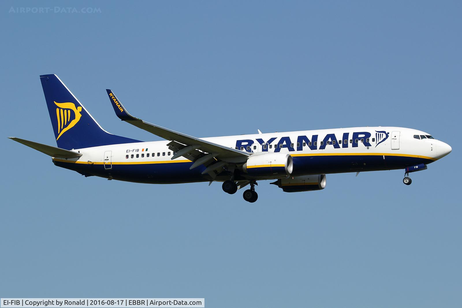 EI-FIB, 2015 Boeing 737-8AS C/N 44692, at bru