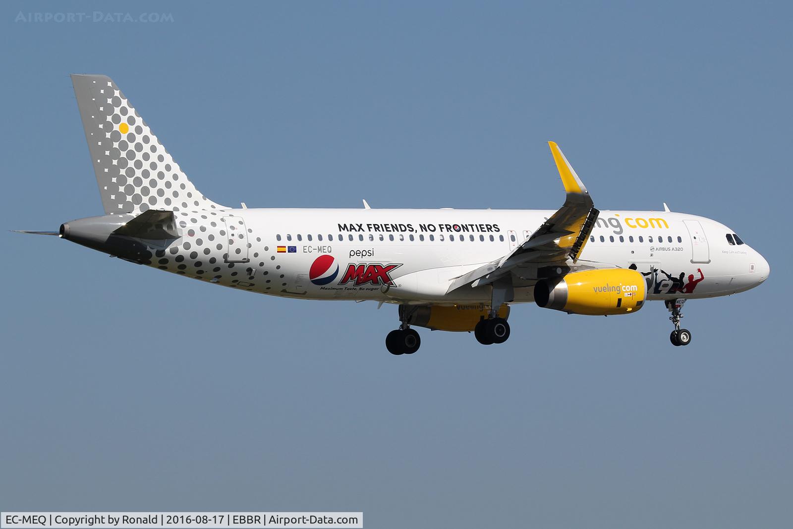 EC-MEQ, 2015 Airbus A320-232 C/N 6483, at bru
