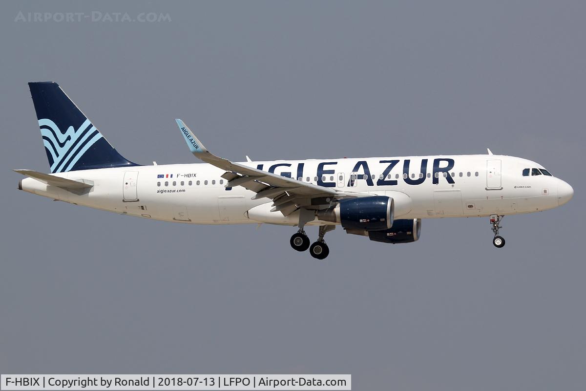 F-HBIX, 2014 Airbus A320-214 C/N 6012, at orly