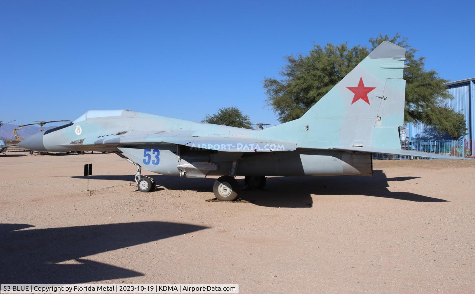 53 BLUE, Mikoyan-Gurevich MiG-29 C/N Not found 53, Mig-29 zx