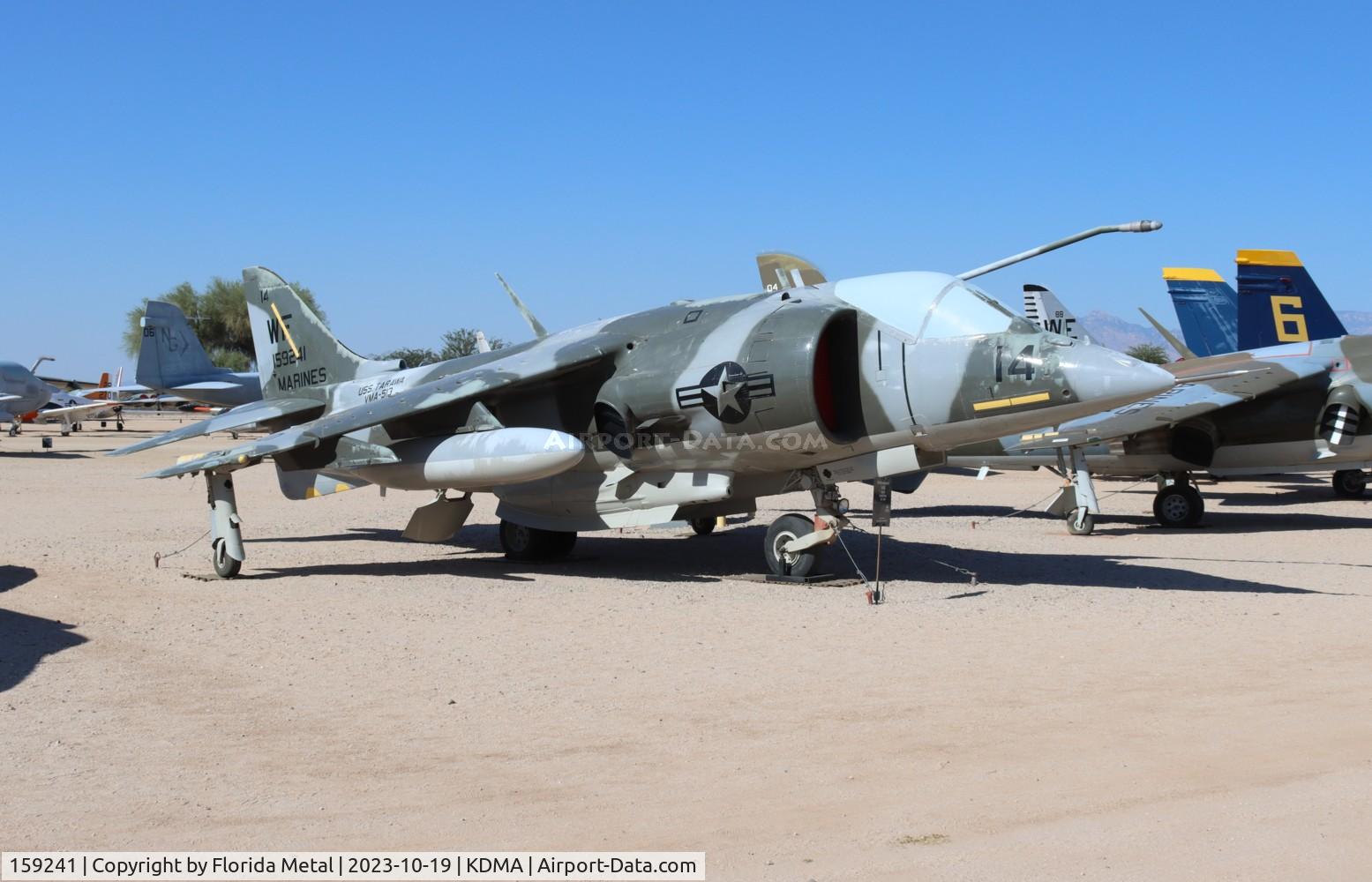 159241, Hawker Siddeley AV-8A Harrier C/N 712172, AV-8A zx