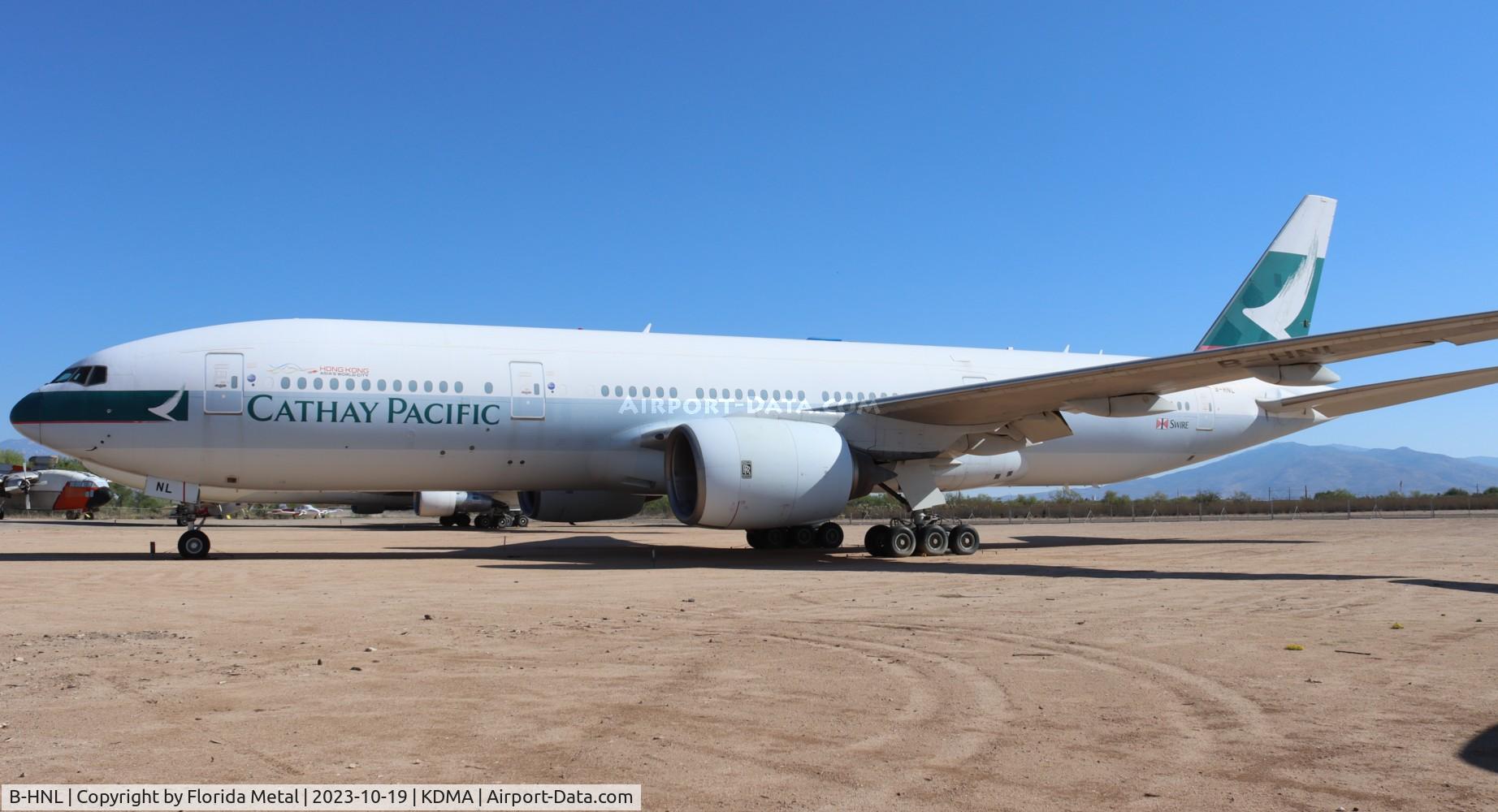 B-HNL, 1994 Boeing 777-267 C/N 27116, CPA 772 zx