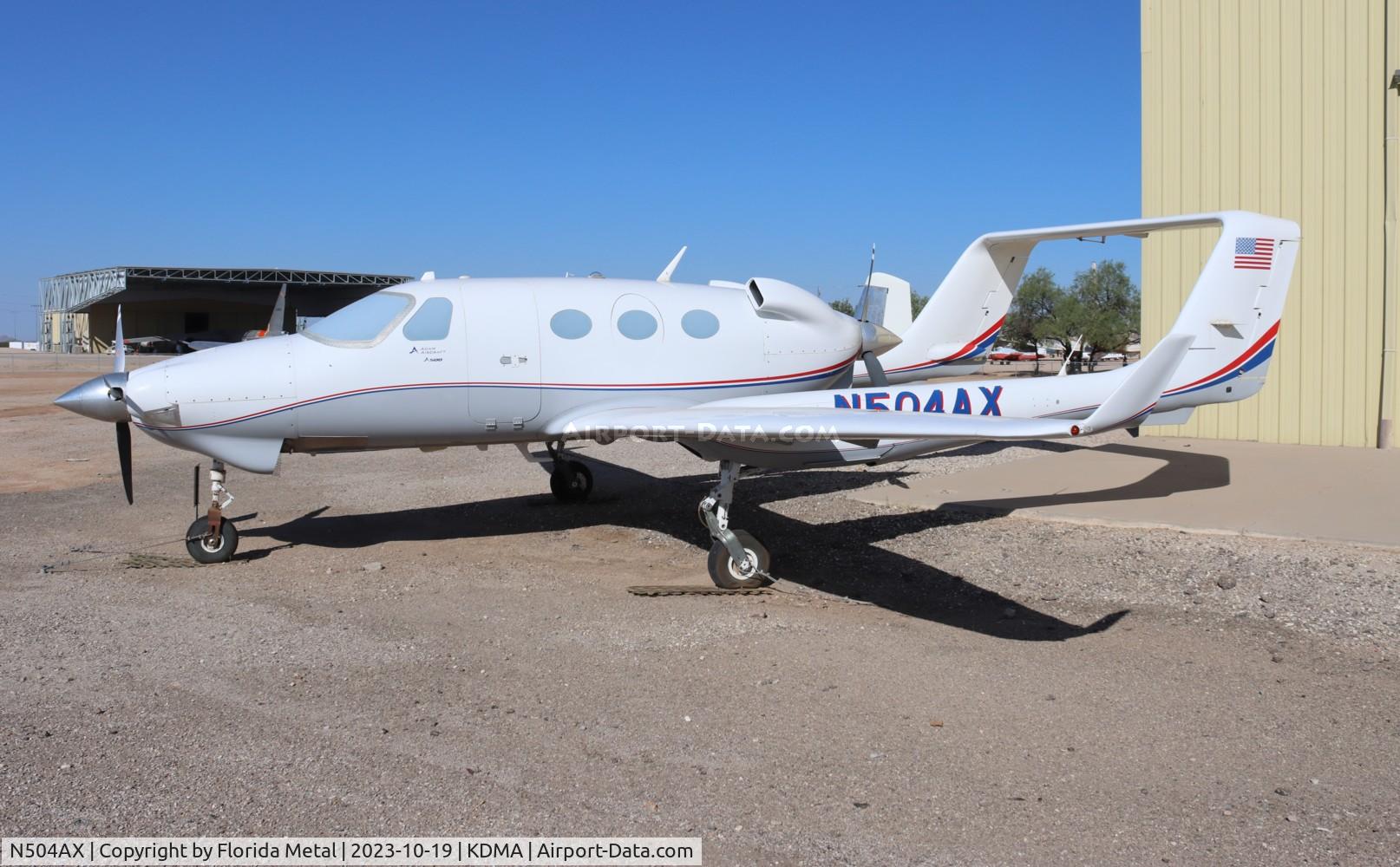 N504AX, 2004 Adam Aircraft A500 C/N 0004, Adam A500 zx