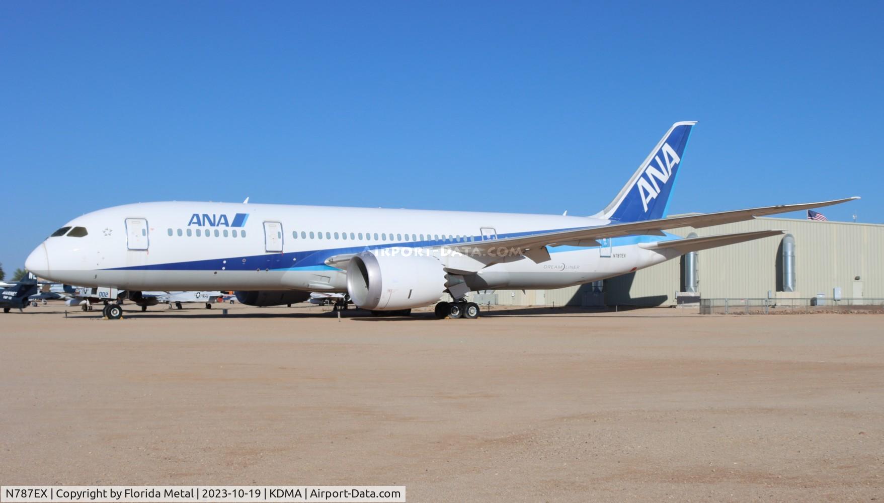 N787EX, 2009 Boeing 787-8 Dreamliner C/N 40691, ANA 788 zx