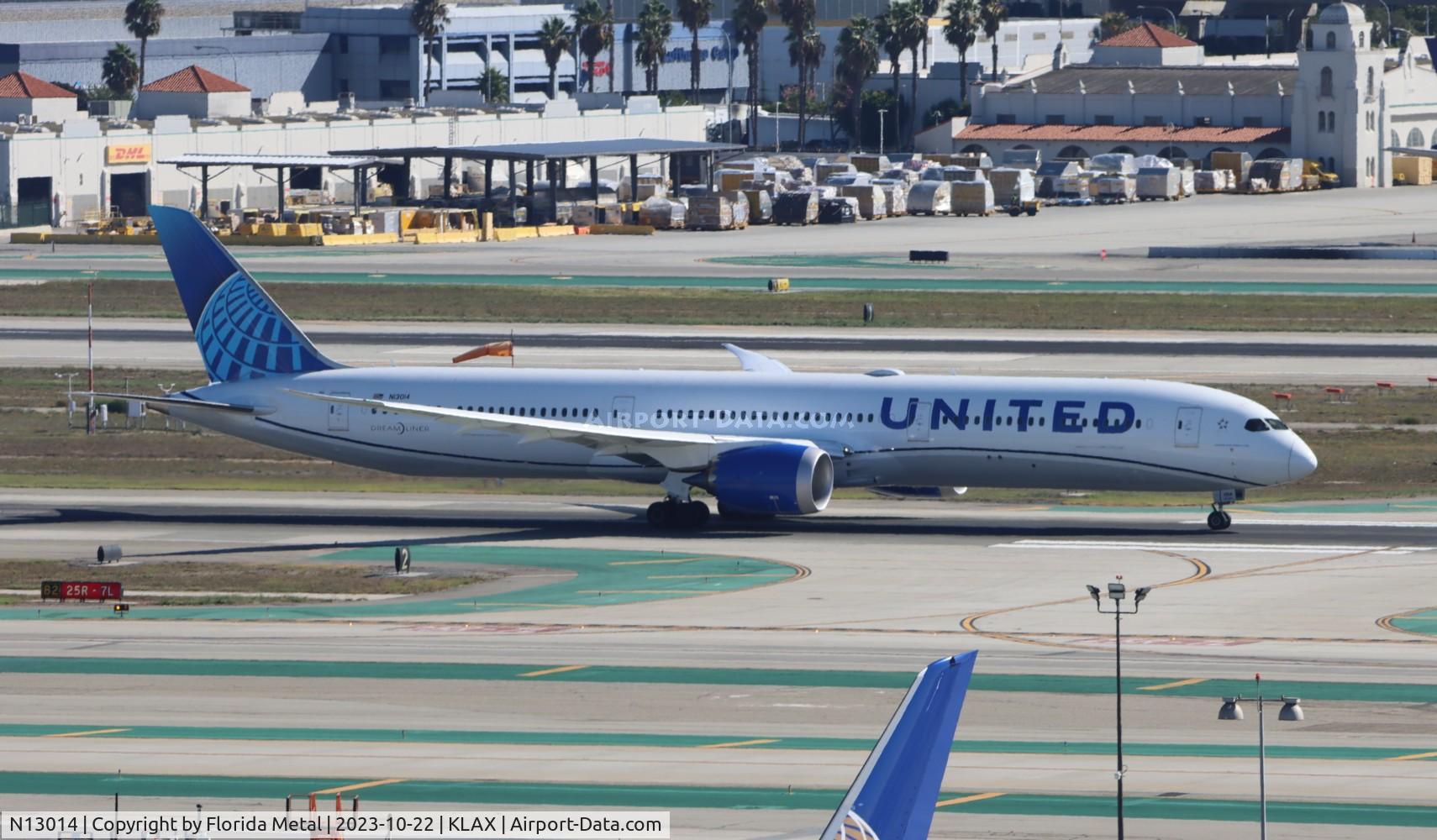 N13014, 2021 Boeing 787-10 Dreamliner C/N 40940, UAL 78X nc zx LAX-KORD