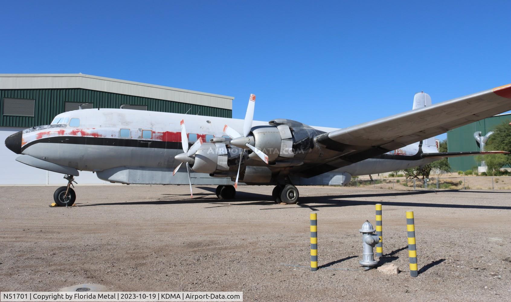 N51701, 1957 Douglas DC-7B C/N 44701, DC-7 zx