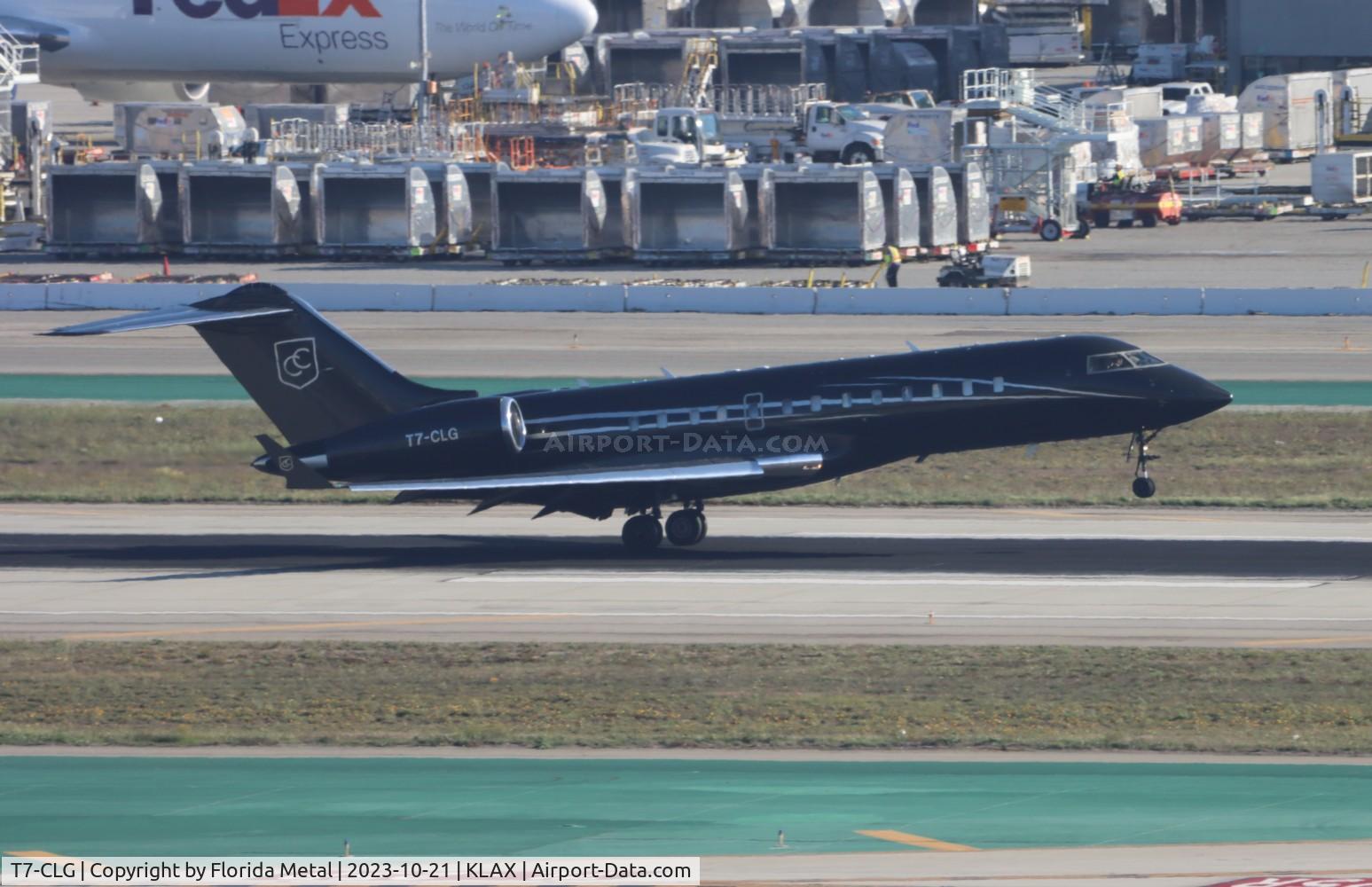 T7-CLG, 1999 Bombardier BD-700-1A10 Global Express C/N 9022, Global Express zx LTN-LAX