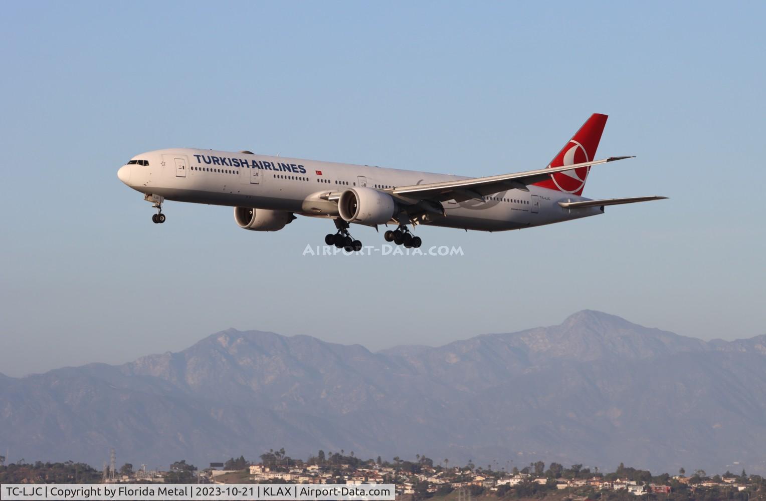 TC-LJC, 2015 Boeing 777-3F2/ER C/N 44123, THY 773 zx IST-LAX
